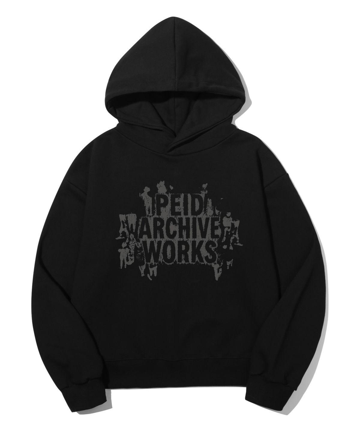 페이드(PEID) PD 로드웍스 세미크롭 후드티 2color