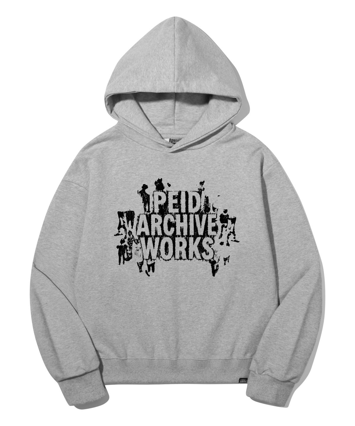 페이드(PEID) PD 로드웍스 세미크롭 후드티 2color