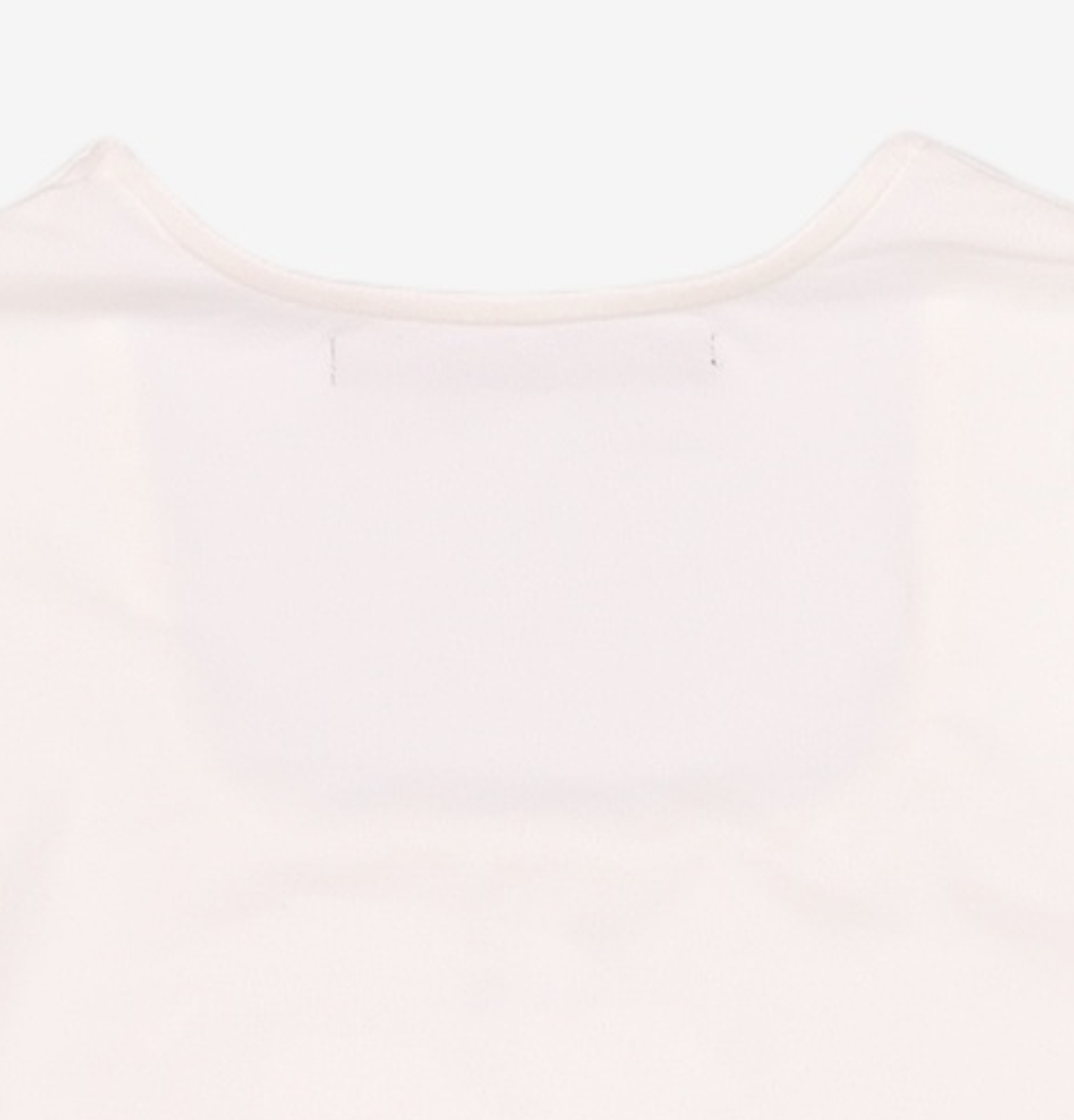 레스트앤레크레이션(REST&RECREATION) RR SQUARE NECK LONG SLEEVE - WHITE ONE