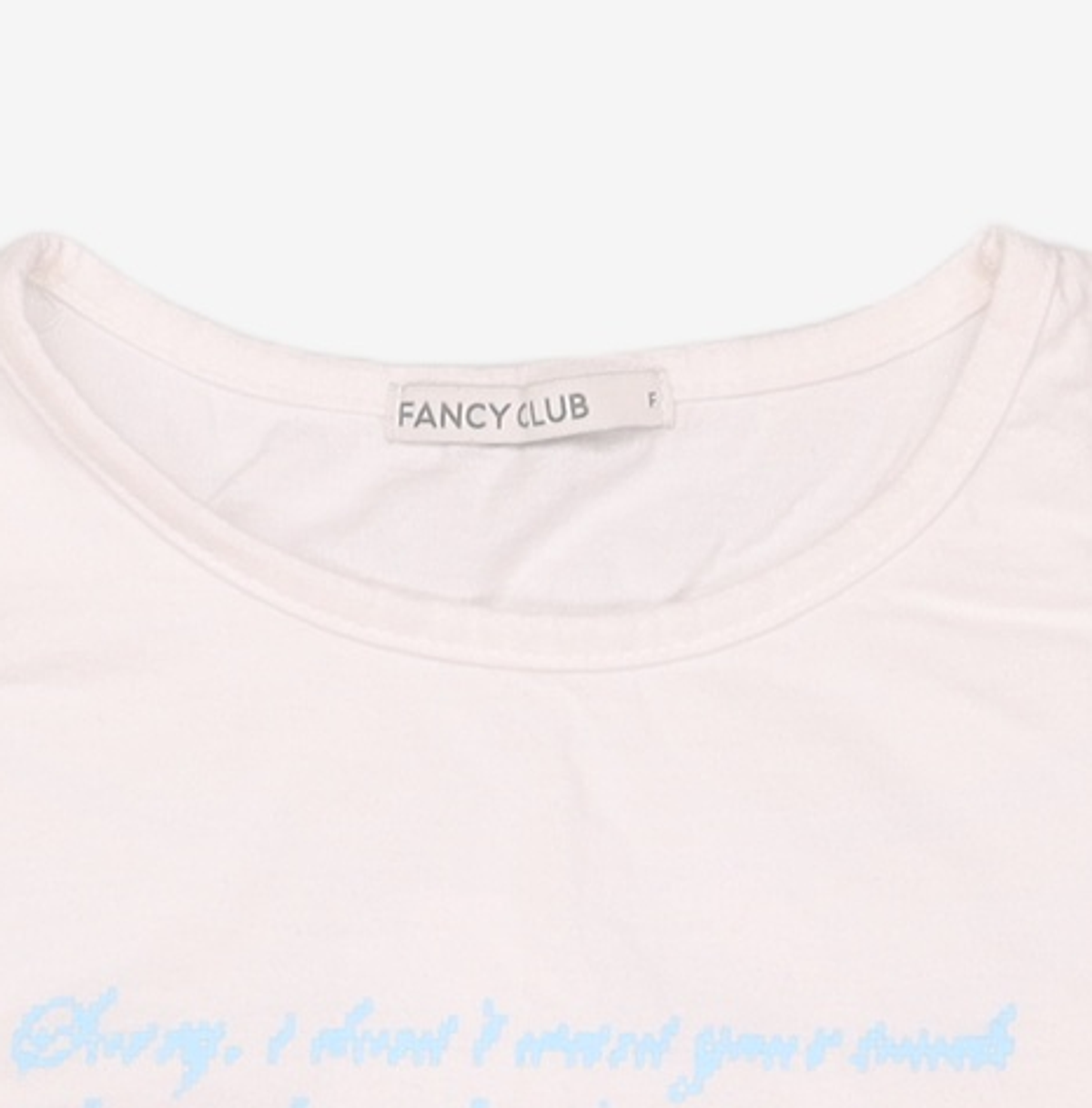 팬시클럽(FANCY CLUB) 반소매 티셔츠 FREE