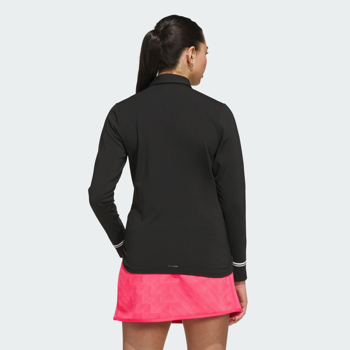아디다스 골프(ADIDAS GOLF) 클라이마웜 브러쉬드 롱 슬리브 폴로 셔츠 KG0155
