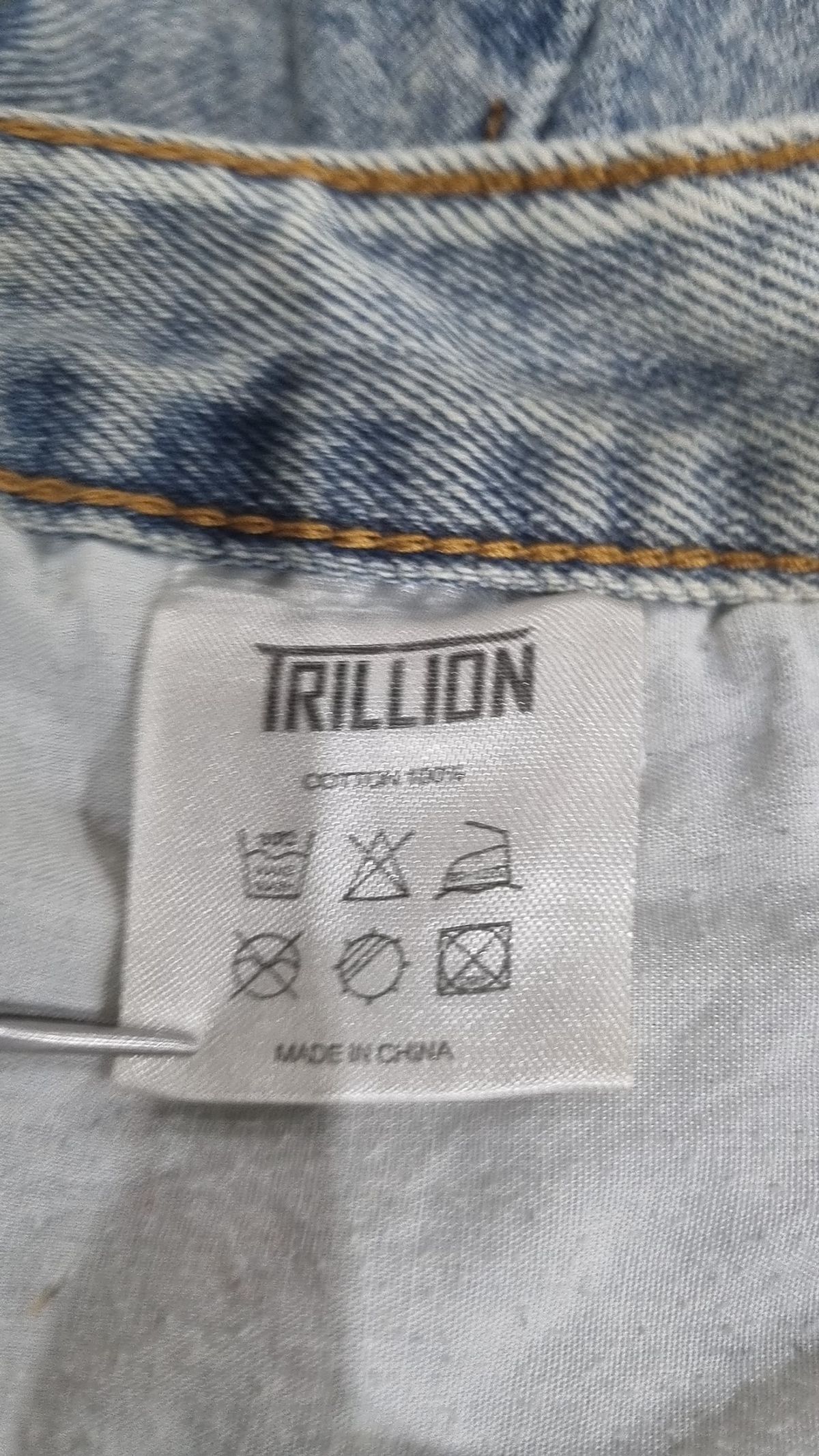 트릴리온(TRILLION) 청/데님 팬츠 M