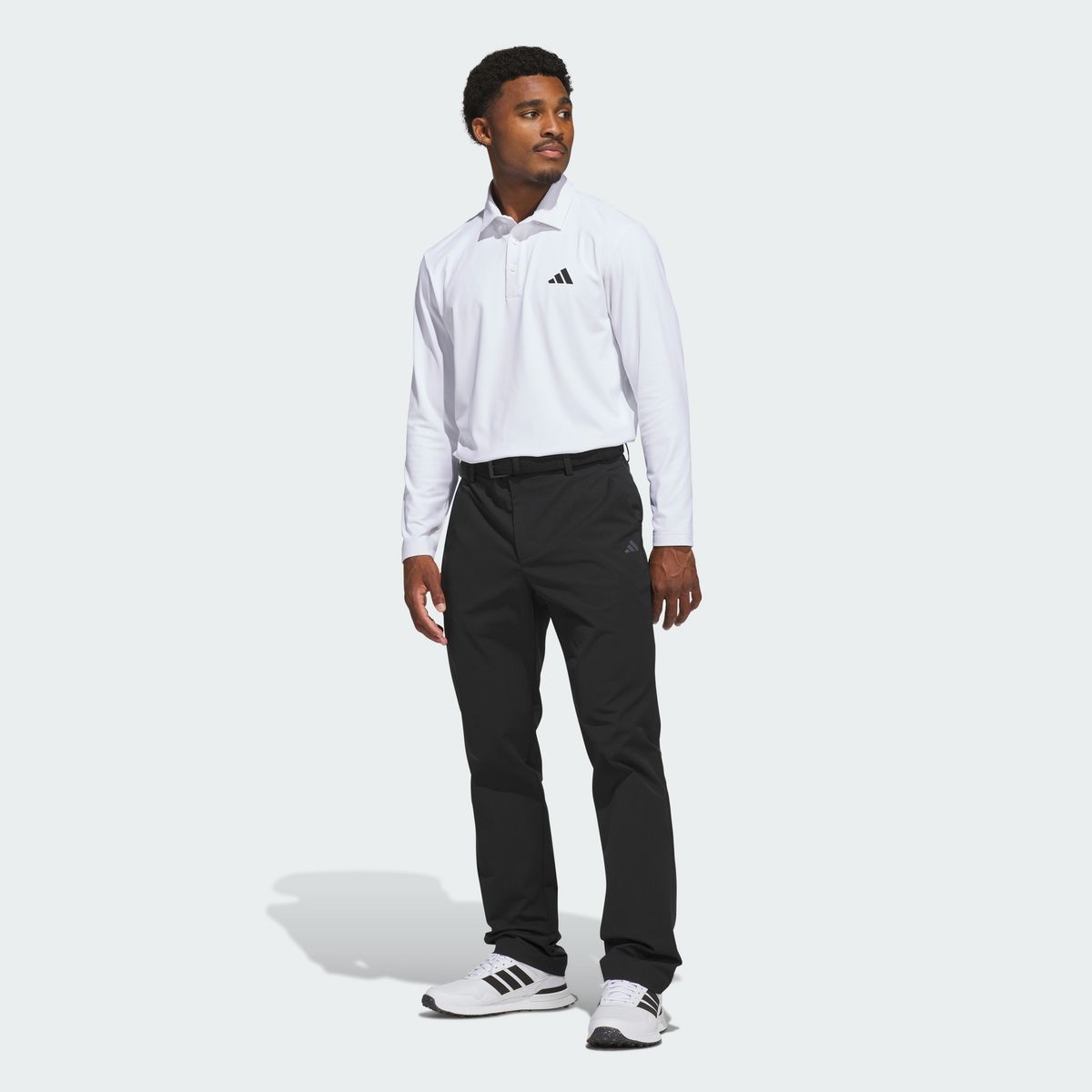 아디다스 골프(ADIDAS GOLF) CLIMAWARM 롱 슬리브 폴로 셔츠 KG9977