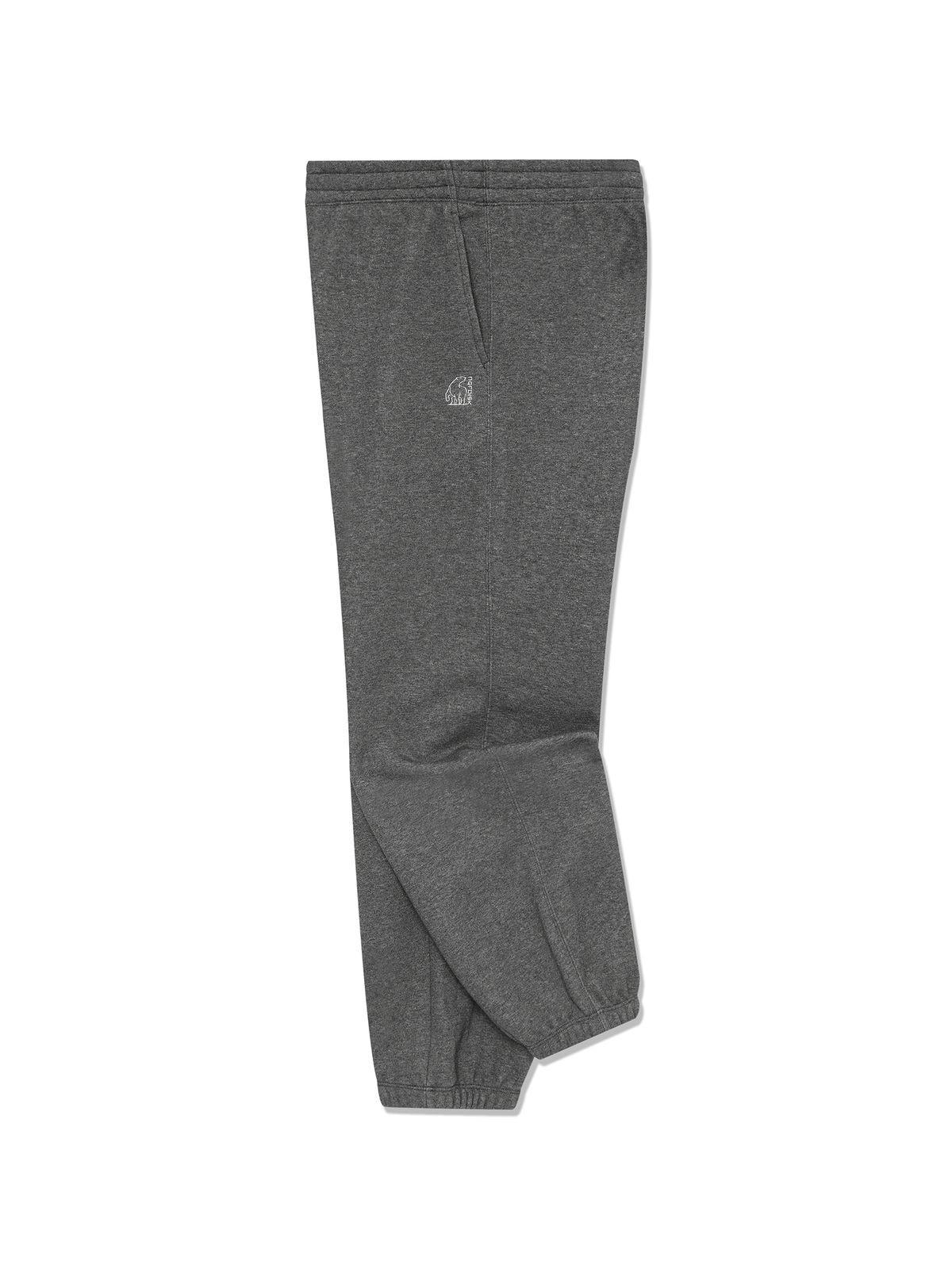 노르디스크(NORDISK) 스몰 폴라베어 기모 트레이닝 조거 팬츠 - U_MELANGE DARK GREY OUW26335ZJ