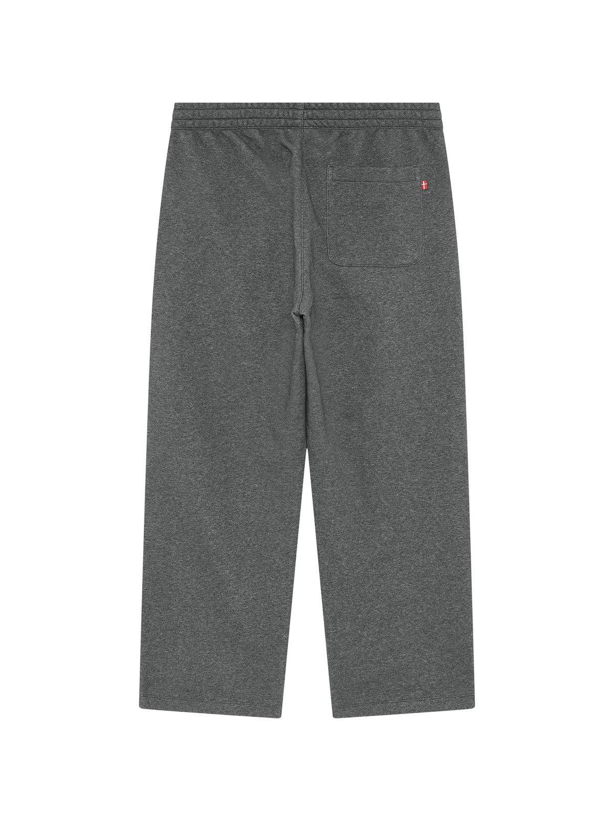 노르디스크(NORDISK) 스몰 폴라베어 기모 트레이닝 스트레이트 팬츠 - U_MELANGE DARK GREY OUW26334ZJ