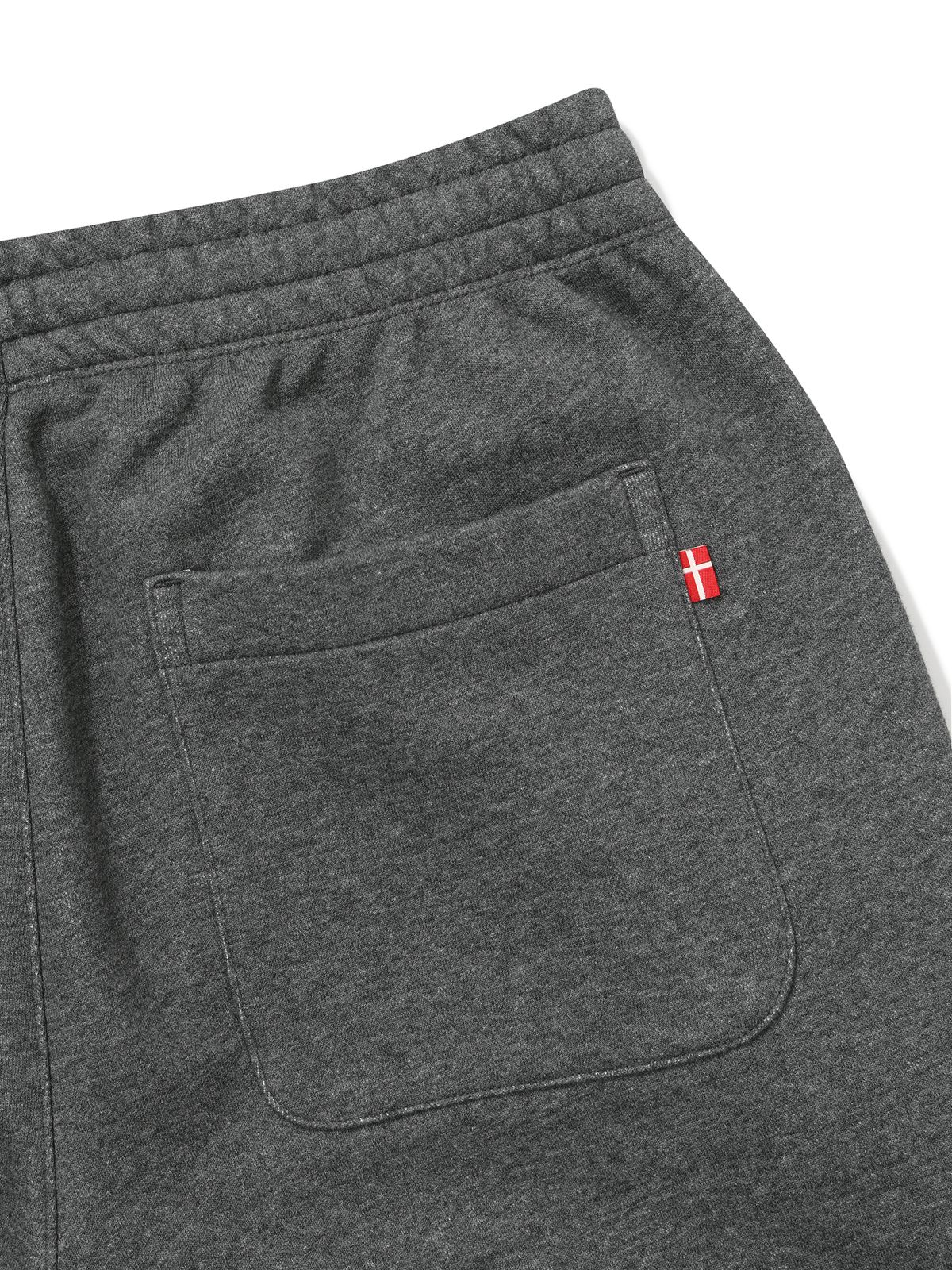 노르디스크(NORDISK) 스몰 폴라베어 기모 트레이닝 스트레이트 팬츠 - U_MELANGE DARK GREY OUW26334ZJ