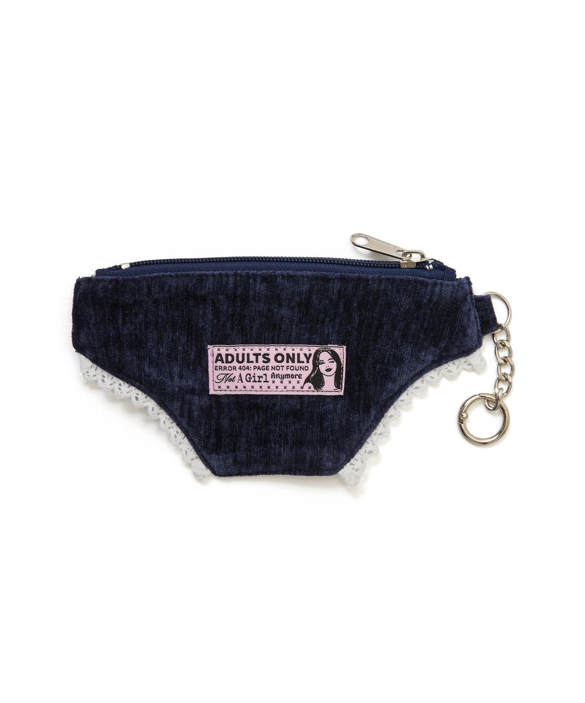 라라폭스(LALAFOX) 벨벳 팬티파우치 (NAVY) BS7AA004