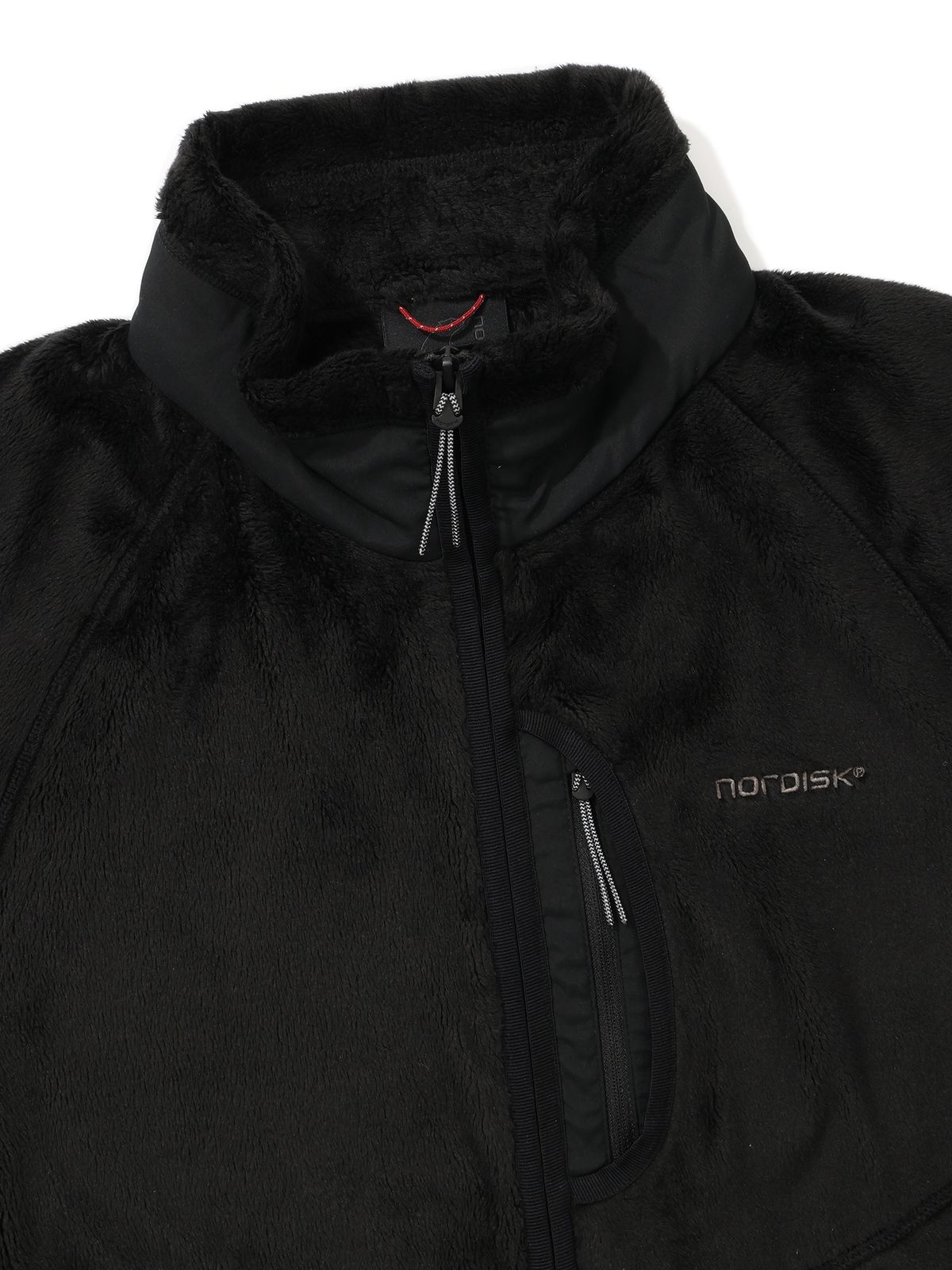 노르디스크(NORDISK) [HYGGE HIKE] 롱파일 플리스 스탠드넥 자켓 - M_Black OMW26178Z1