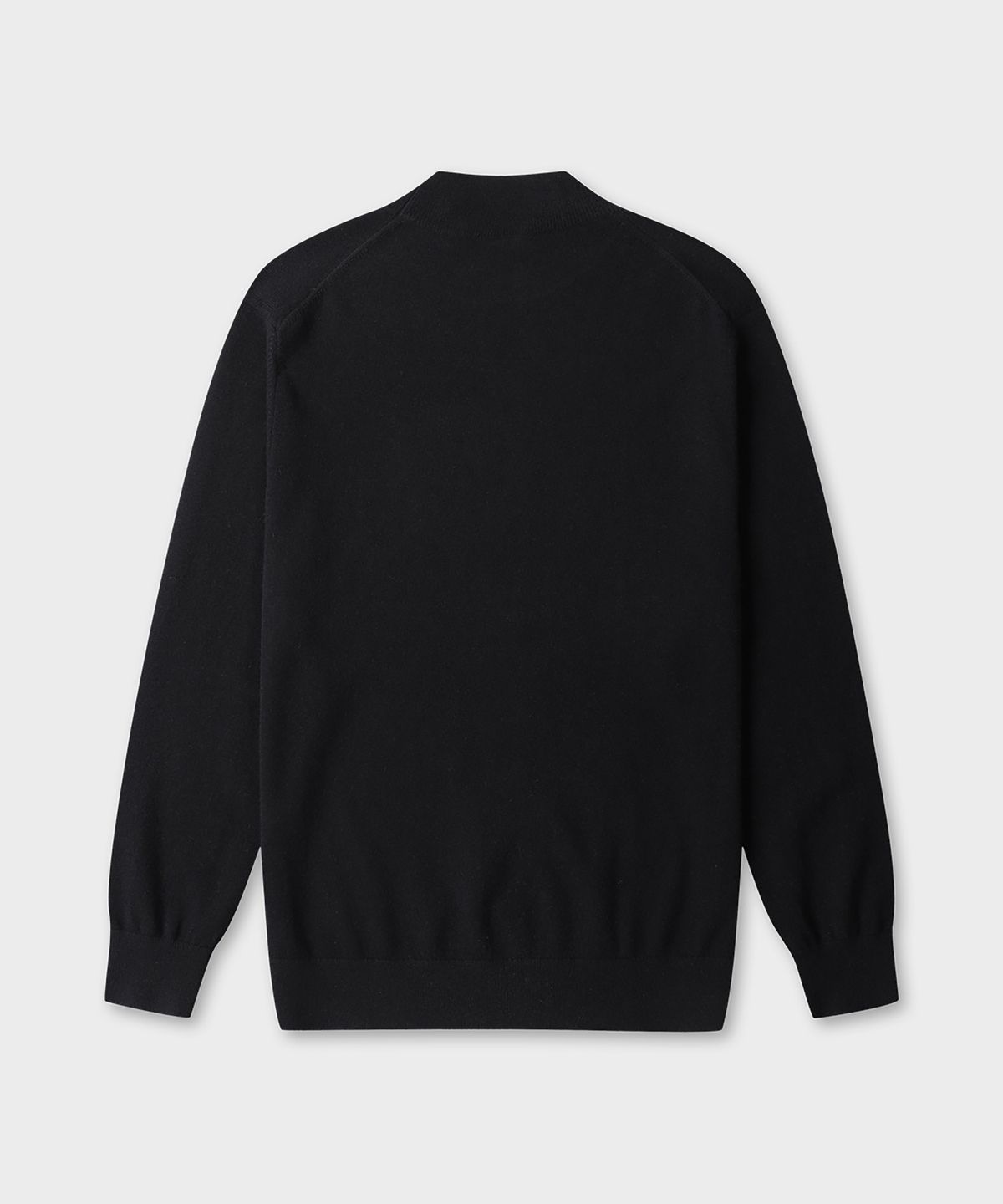 테일던(TAILDERN) Warhol Wool Cash Mock neck sweater Black
