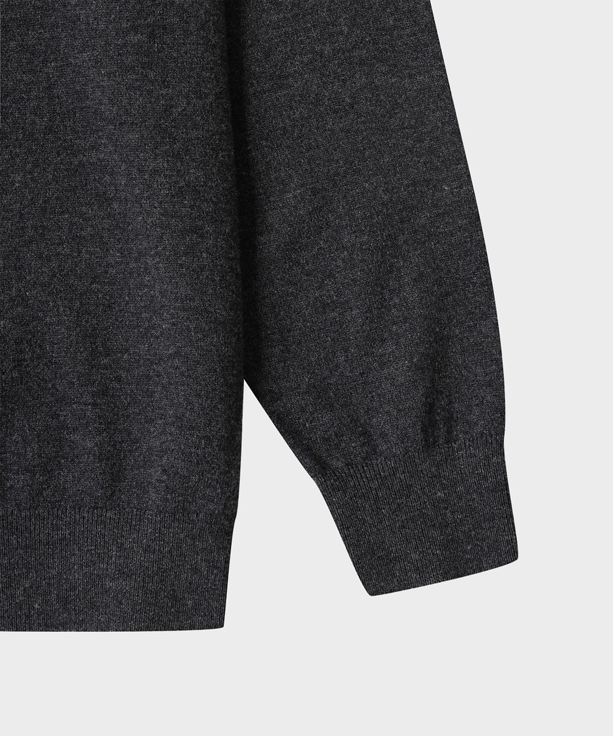테일던(TAILDERN) Warhol Wool Cash Mock neck sweater Charcoal
