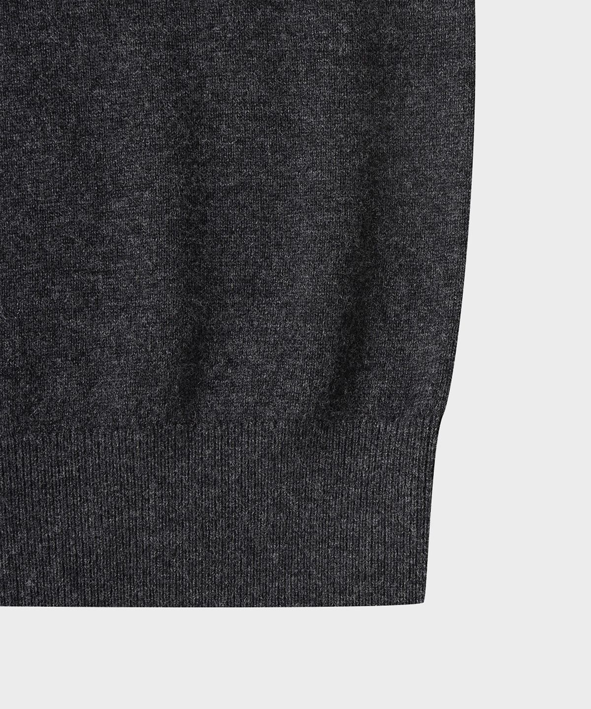 테일던(TAILDERN) Warhol Wool Cash Mock neck sweater Charcoal