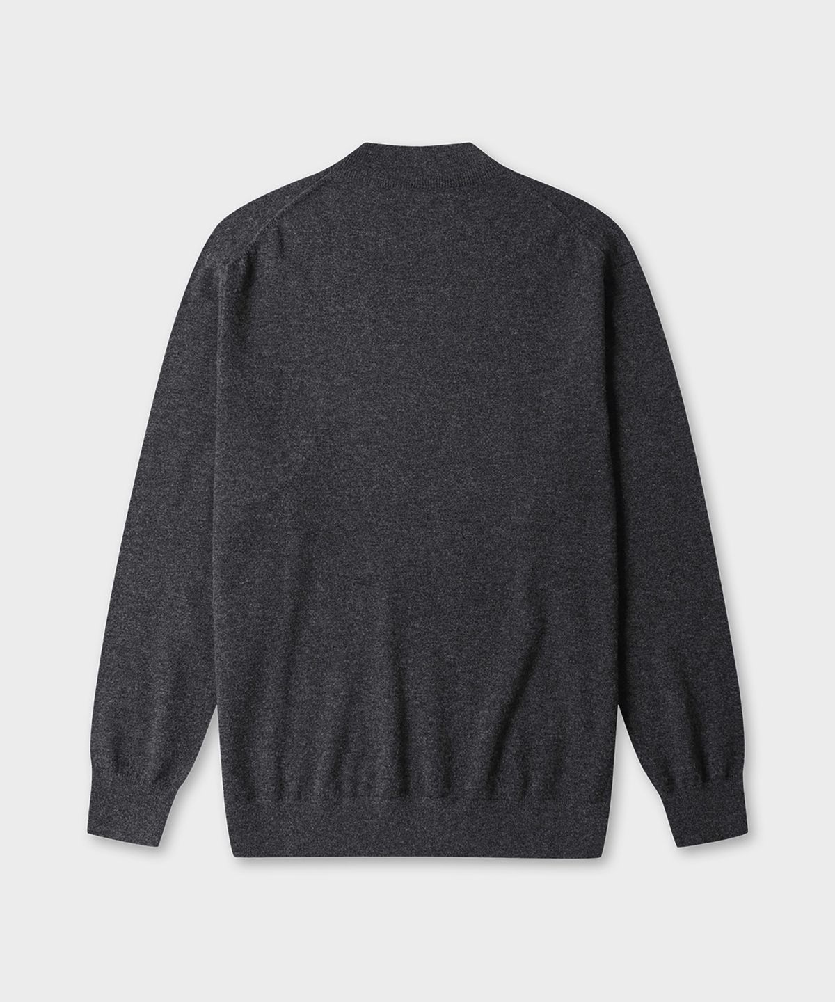 테일던(TAILDERN) Warhol Wool Cash Mock neck sweater Charcoal