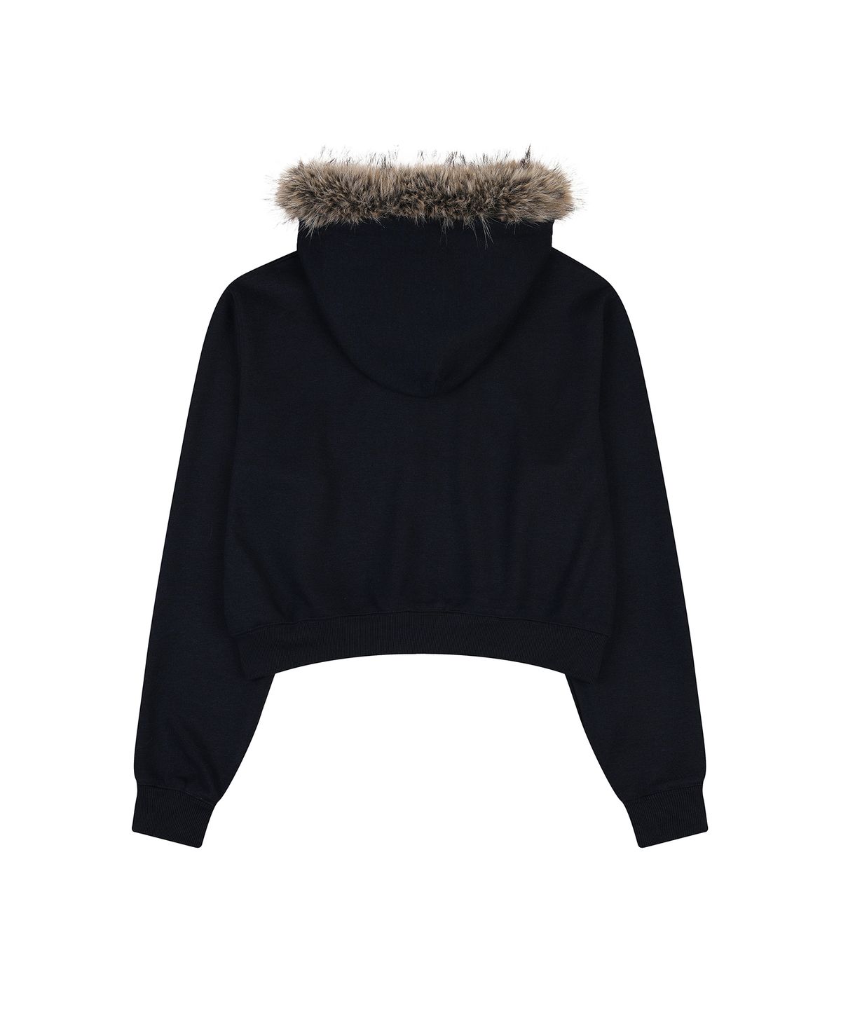 라라폭스(LALAFOX) 레귤러 퍼 후드집업 (DARK NAVY) BS4CJ001
