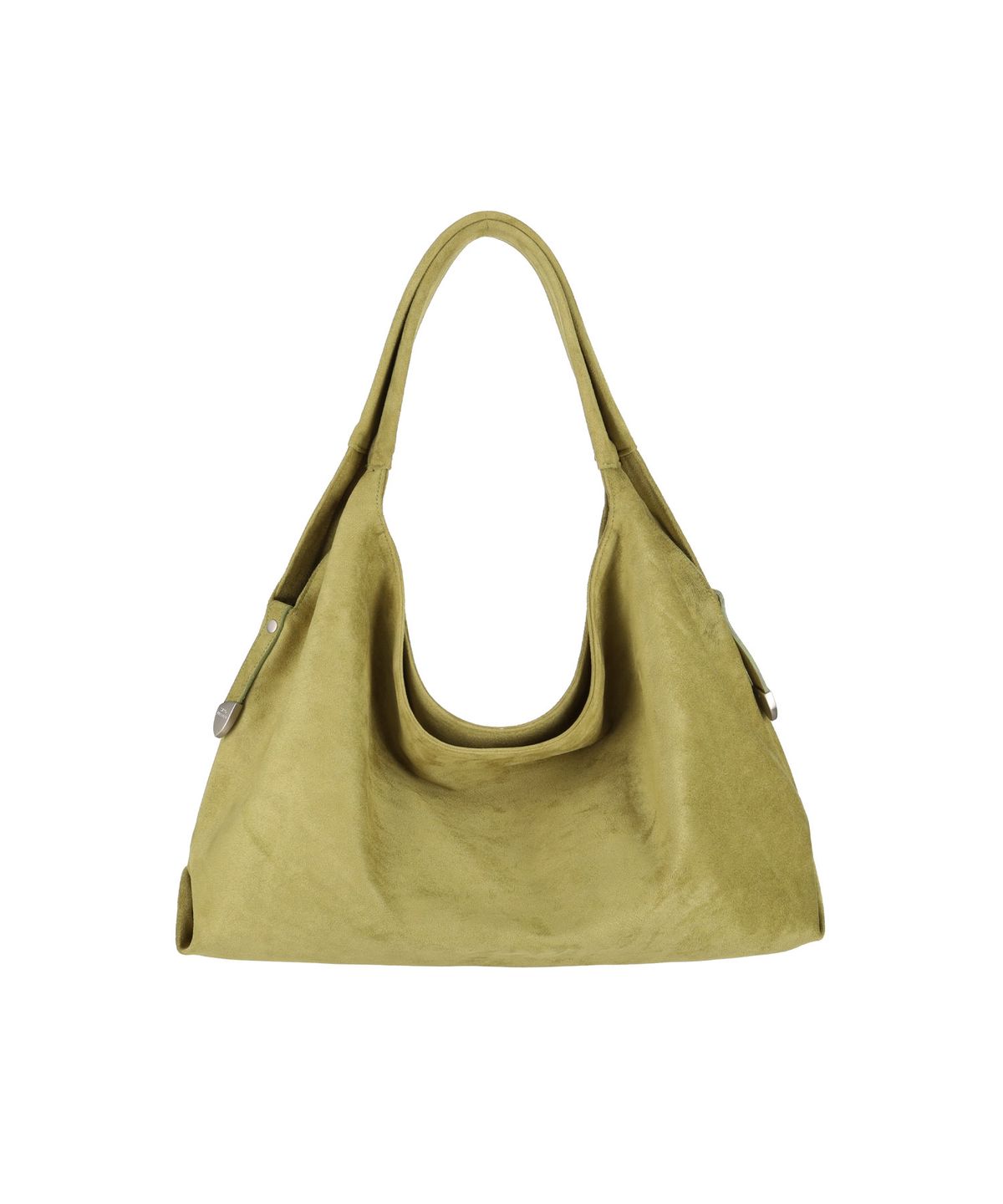 샌드뮤지엄(SAND MUSEUM) CACTUS HOBO BAG [Suede Lime]