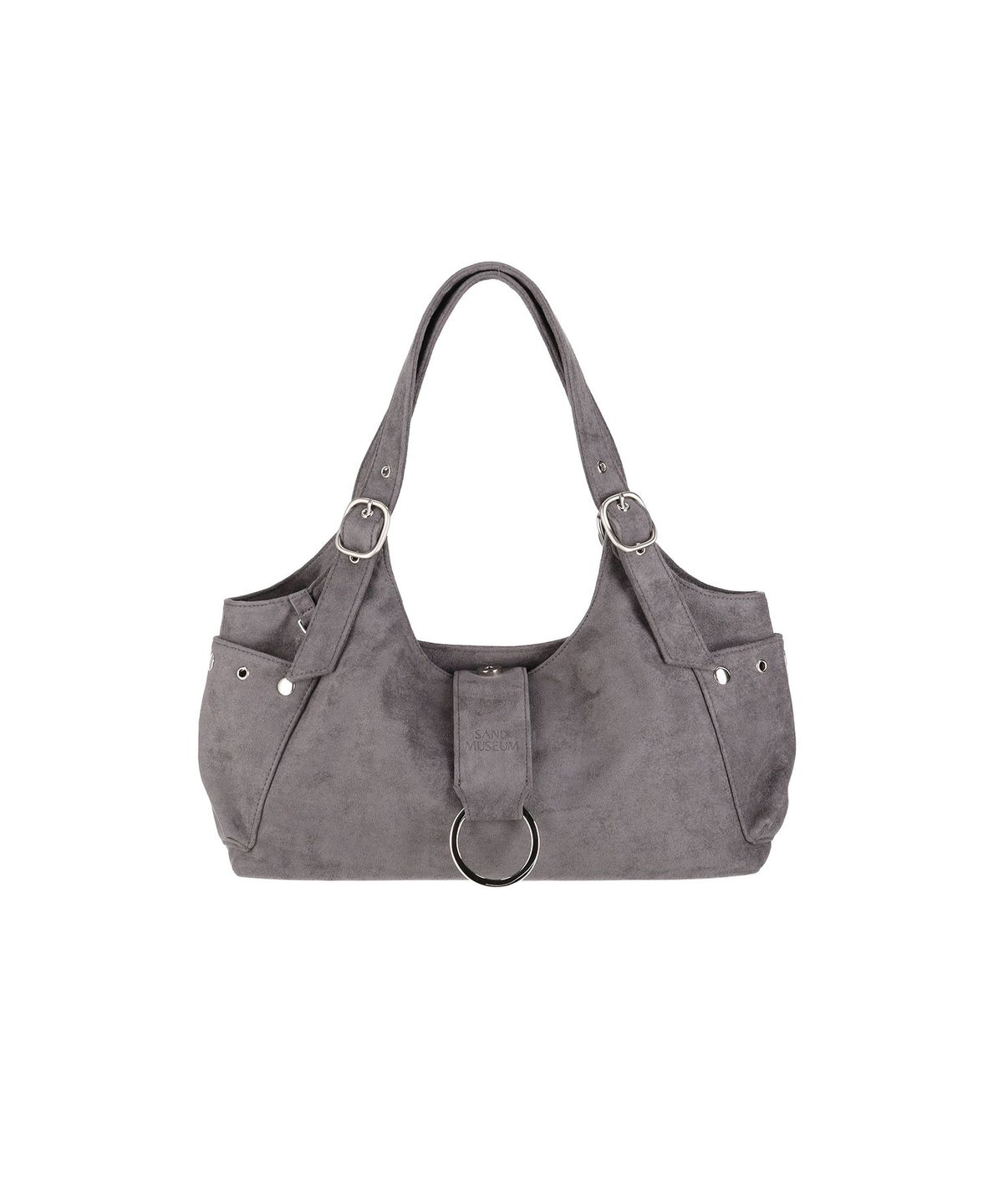 샌드뮤지엄(SAND MUSEUM) HOWDY BAG MINI [Suede Gray]