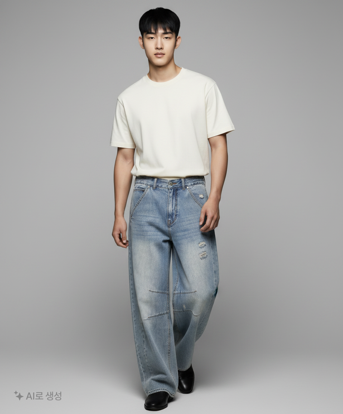 아이돈워너셀(IDWS) 청/데님 팬츠 0