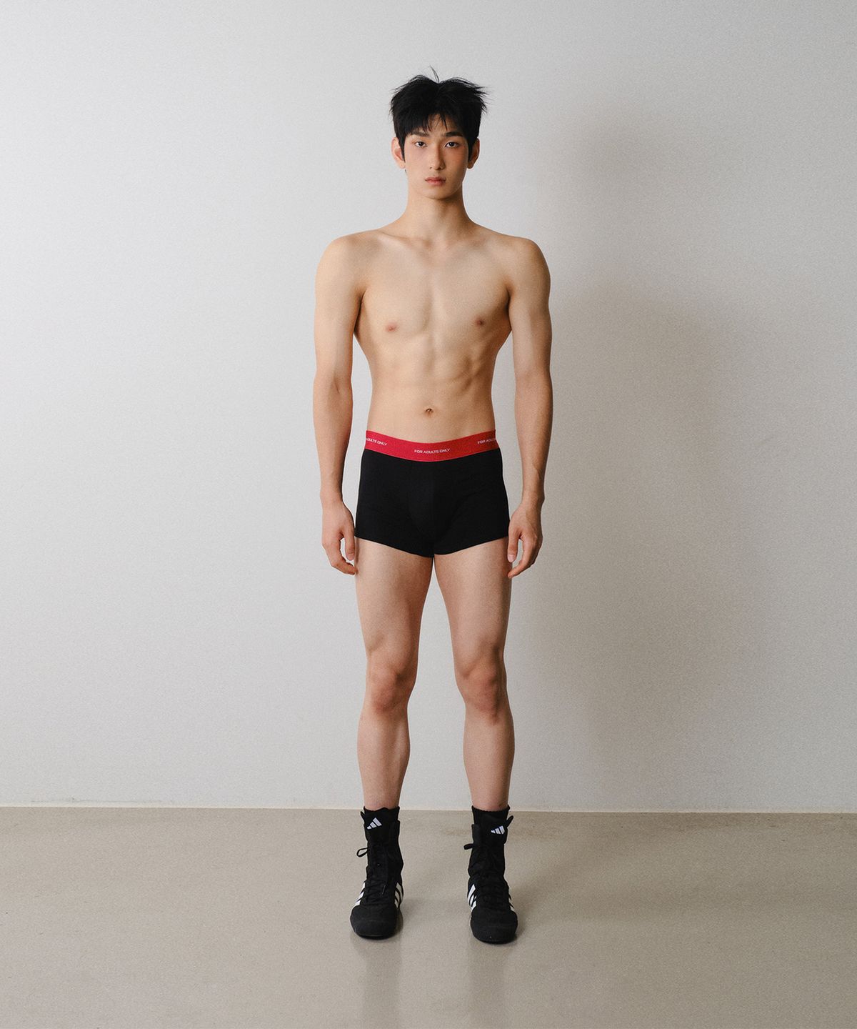 레코딩하우스(RECORDINGHOUSE) FOR ADULTS ONLY BOXER [BLACK]