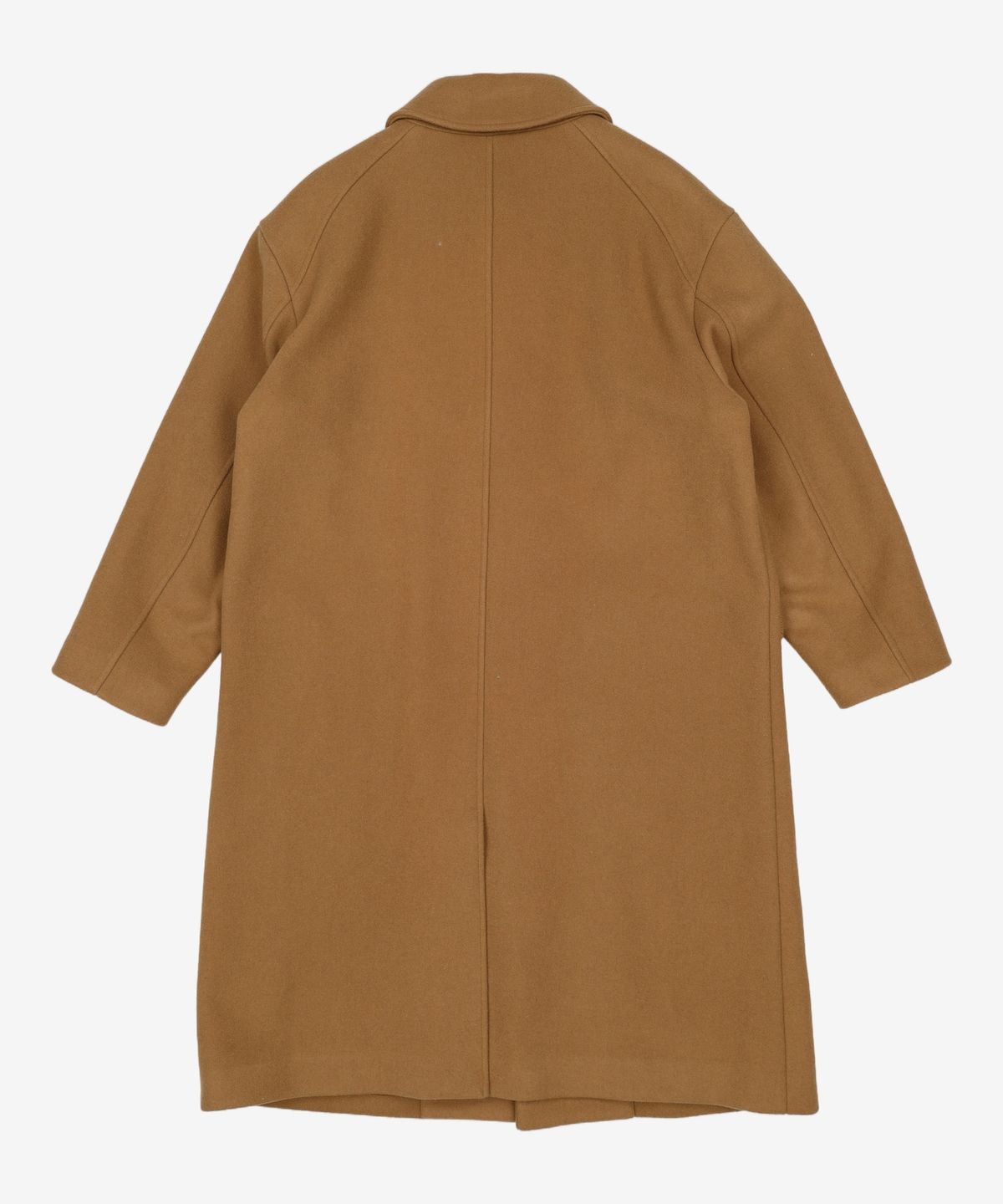 키뮤어(KIIMUIR) [WOOL 80] 울 세미오버핏 발마칸 코트_샌드 L