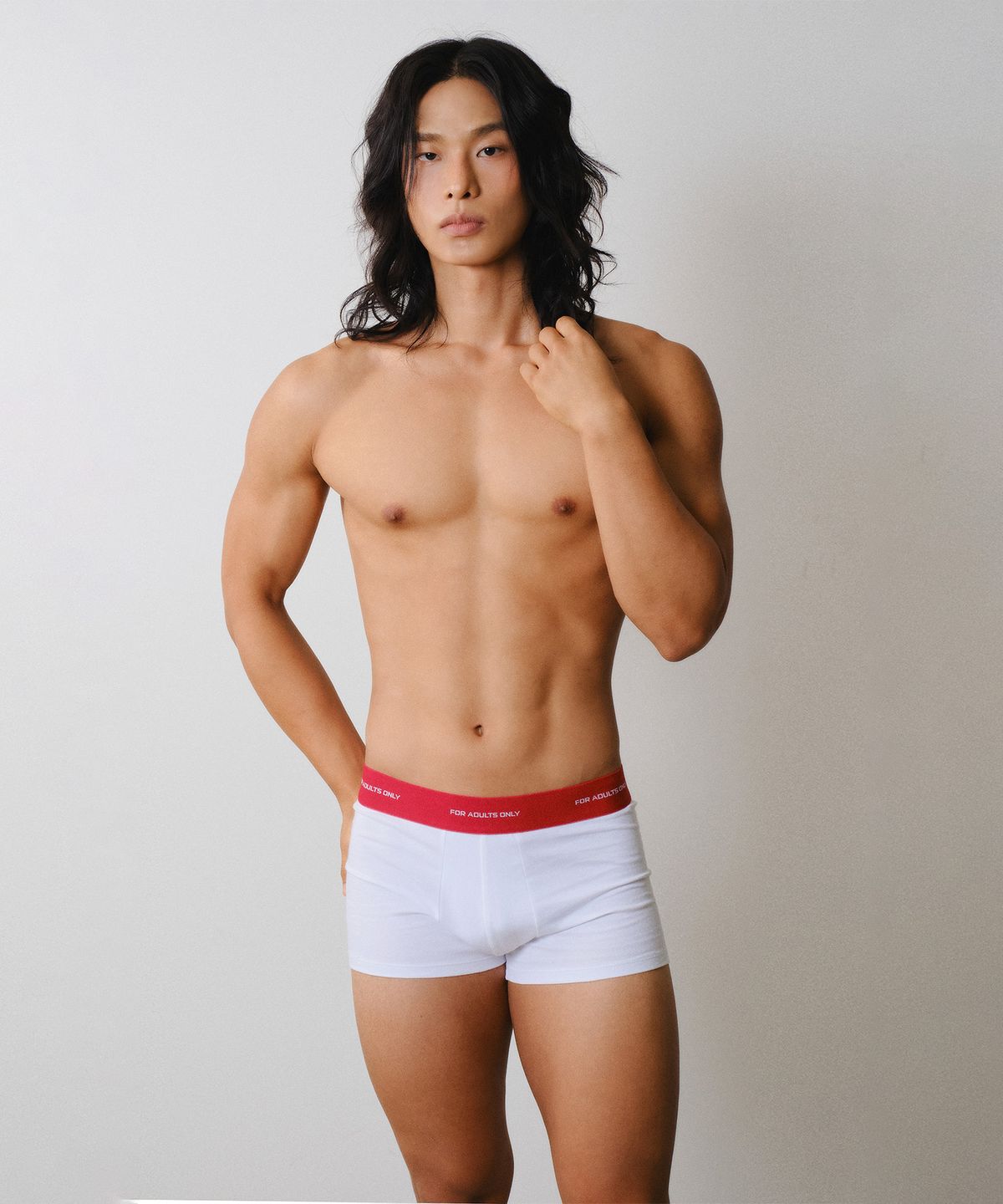 레코딩하우스(RECORDINGHOUSE) FOR ADULTS ONLY BOXER [WHITE]
