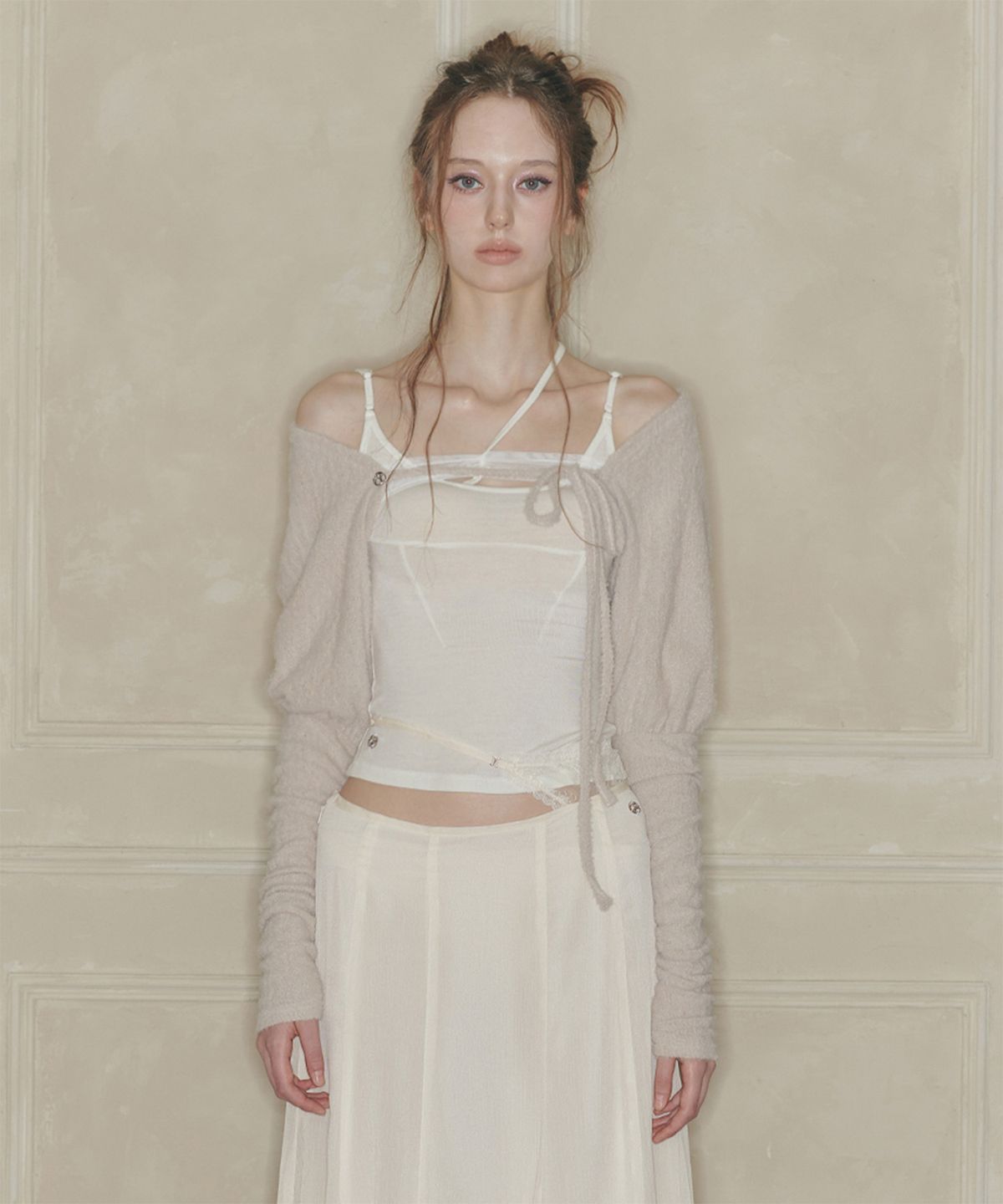 페인오어플레져(PAINORPLEASURE) MOON BOLERO beige