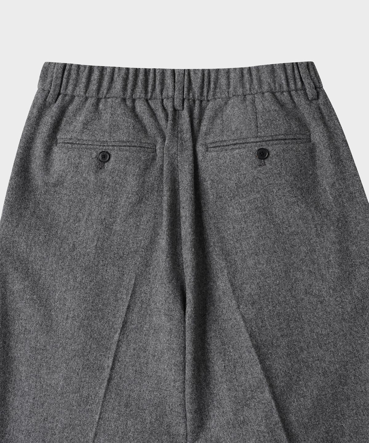 테일던(TAILDERN) Orson Flannel Wide Pants Grey