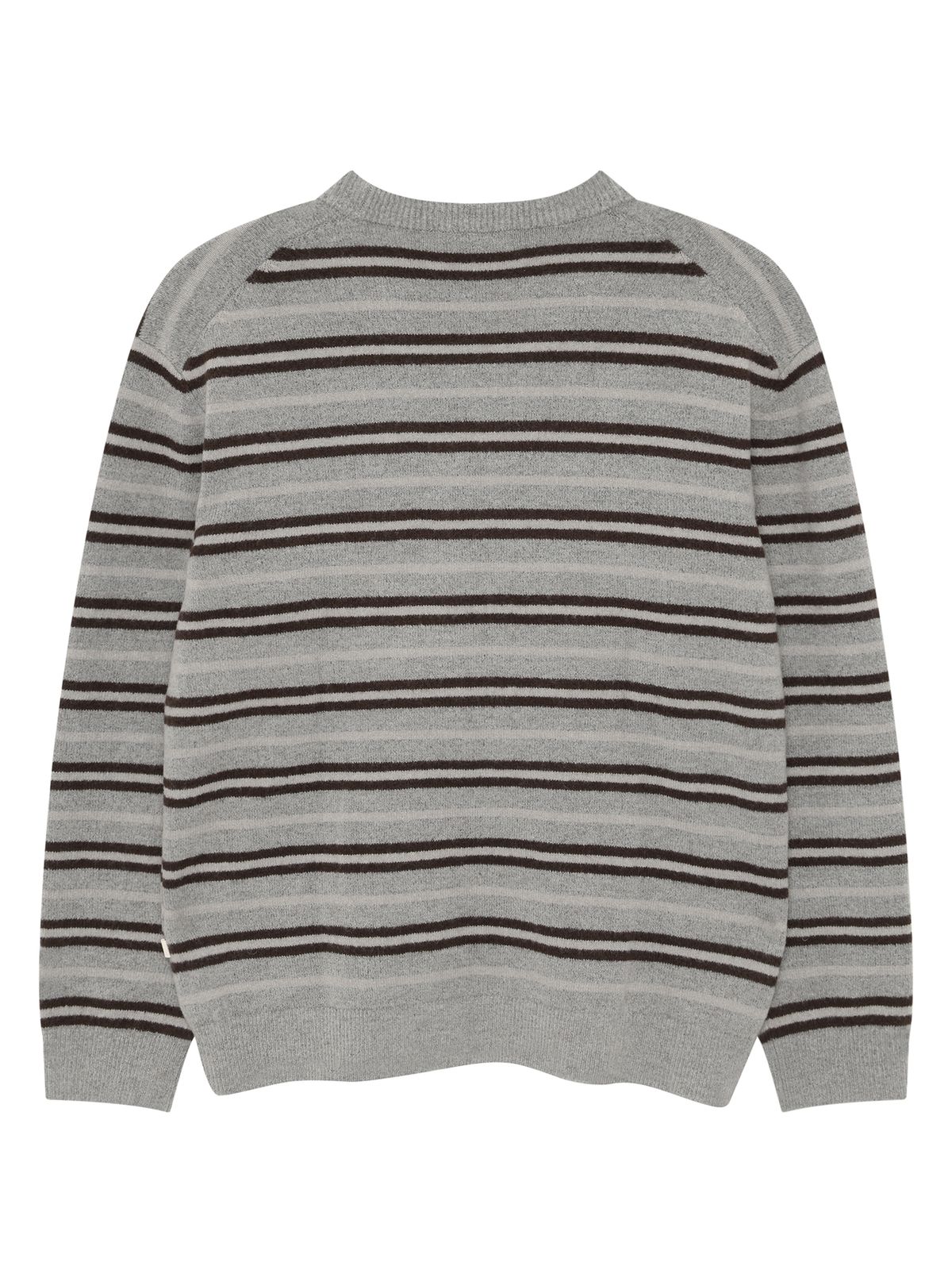 노르디스크(NORDISK) [비메이트] 스트라이프 스웨터 - U_MELANGE DARK GREY OUW26K03ZJ