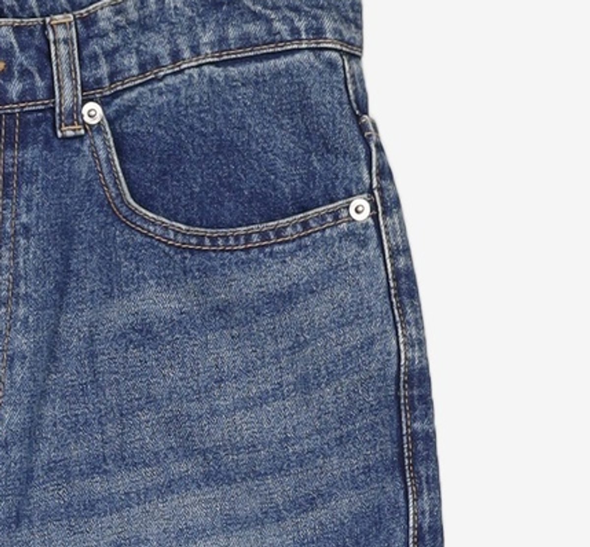 커스텀멜로우(CUSTOMELLOW) long straight denim pants_CWPAM23382BUX 30