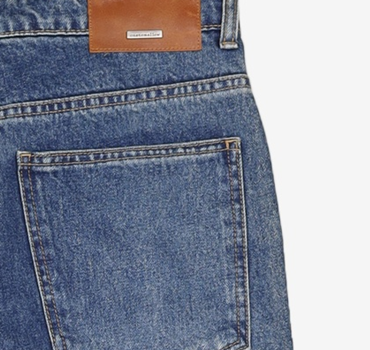 커스텀멜로우(CUSTOMELLOW) long straight denim pants_CWPAM23382BUX 30