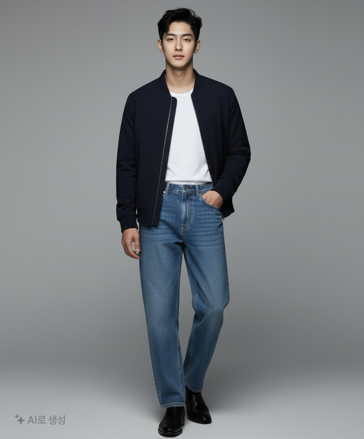 커스텀멜로우(CUSTOMELLOW) long straight denim pants_CWPAM23382BUX 30