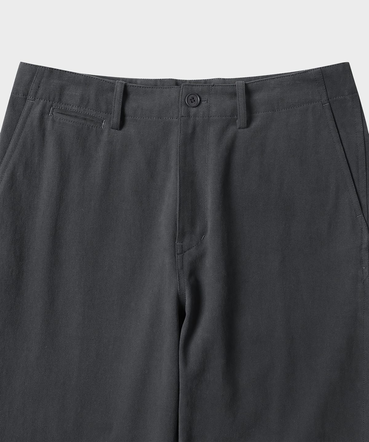 테일던(TAILDERN) Kerouac Cotton Officer Chino Pants Grey