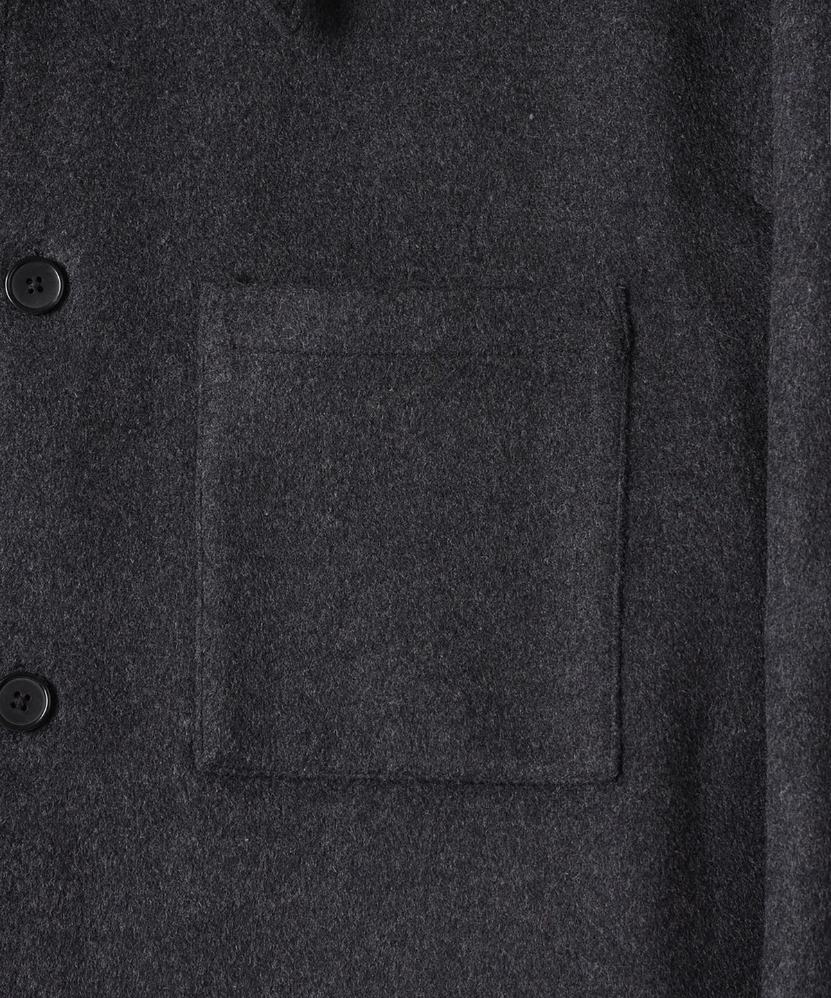 테일던(TAILDERN) Judd Cotton Flannel Shirts Jacket Charcoal