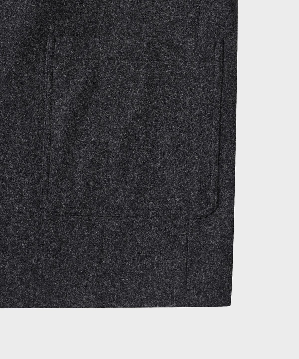 테일던(TAILDERN) Orson Flannel Double Jacket Charcoal