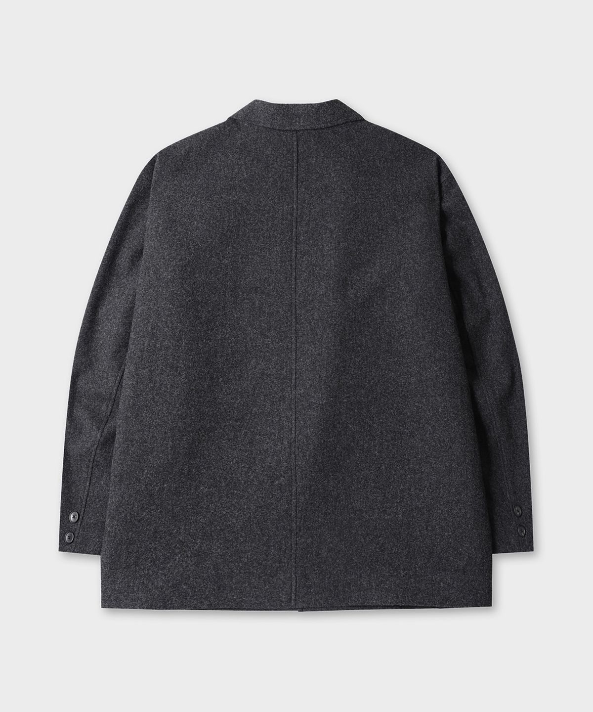 테일던(TAILDERN) Orson Flannel Double Jacket Charcoal