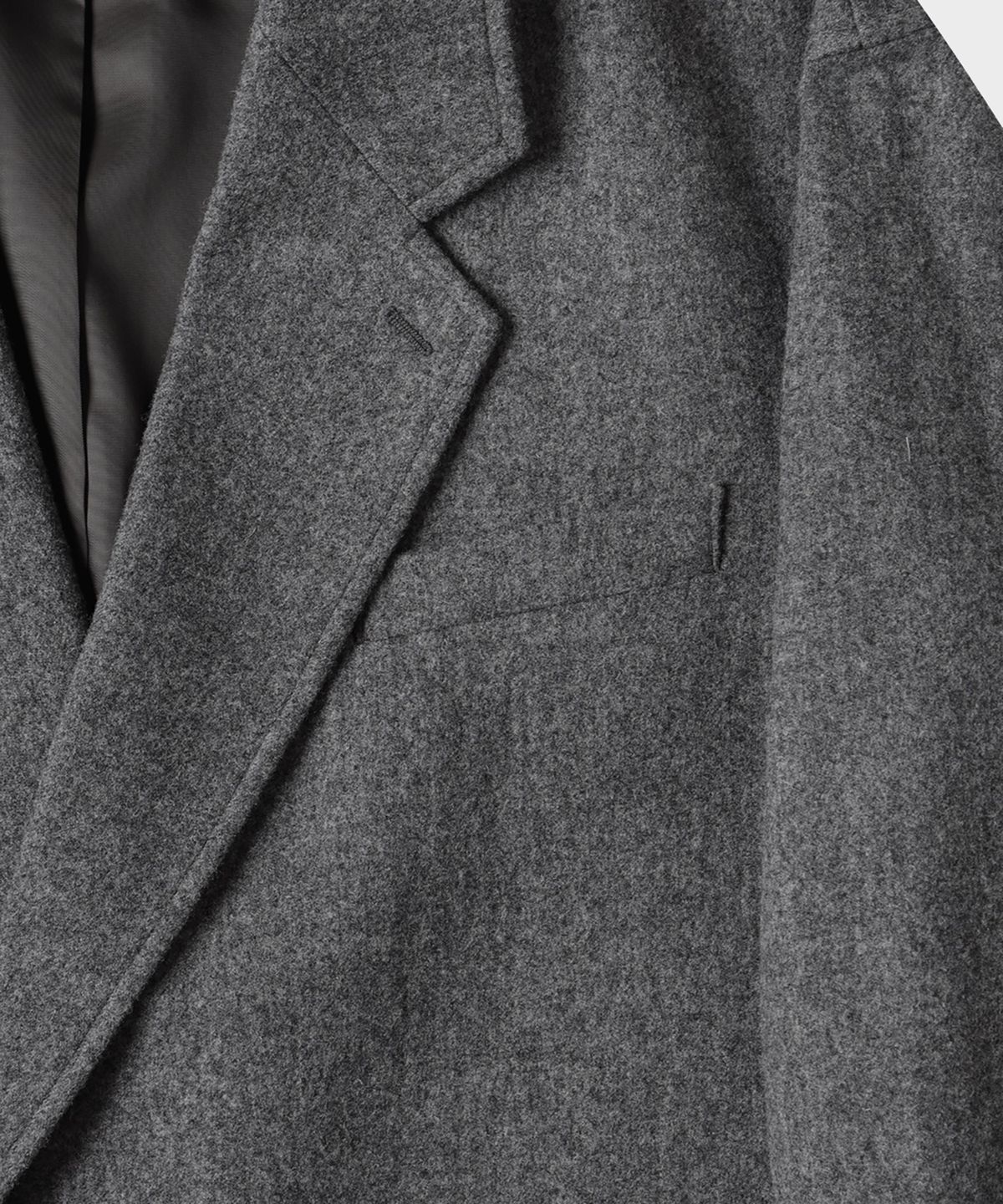 테일던(TAILDERN) Orson Flannel Double Jacket Grey