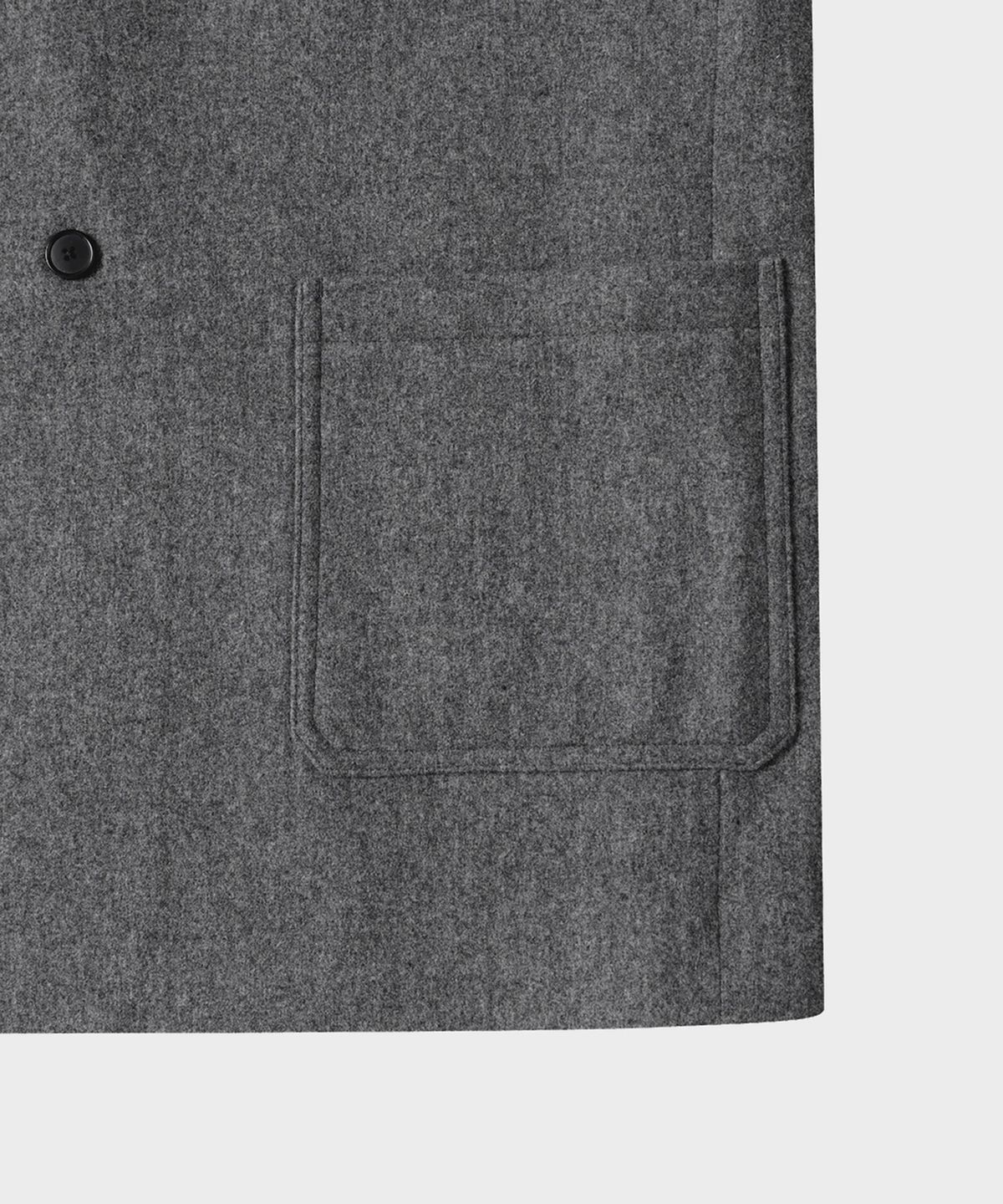 테일던(TAILDERN) Orson Flannel Double Jacket Grey