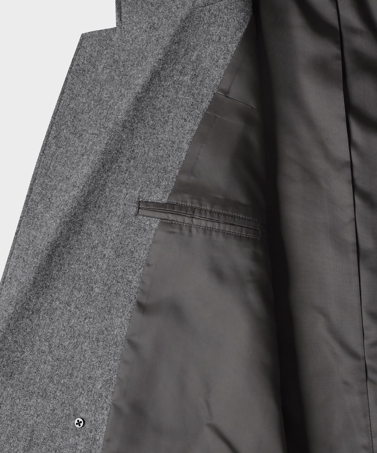 테일던(TAILDERN) Orson Flannel Double Jacket Grey