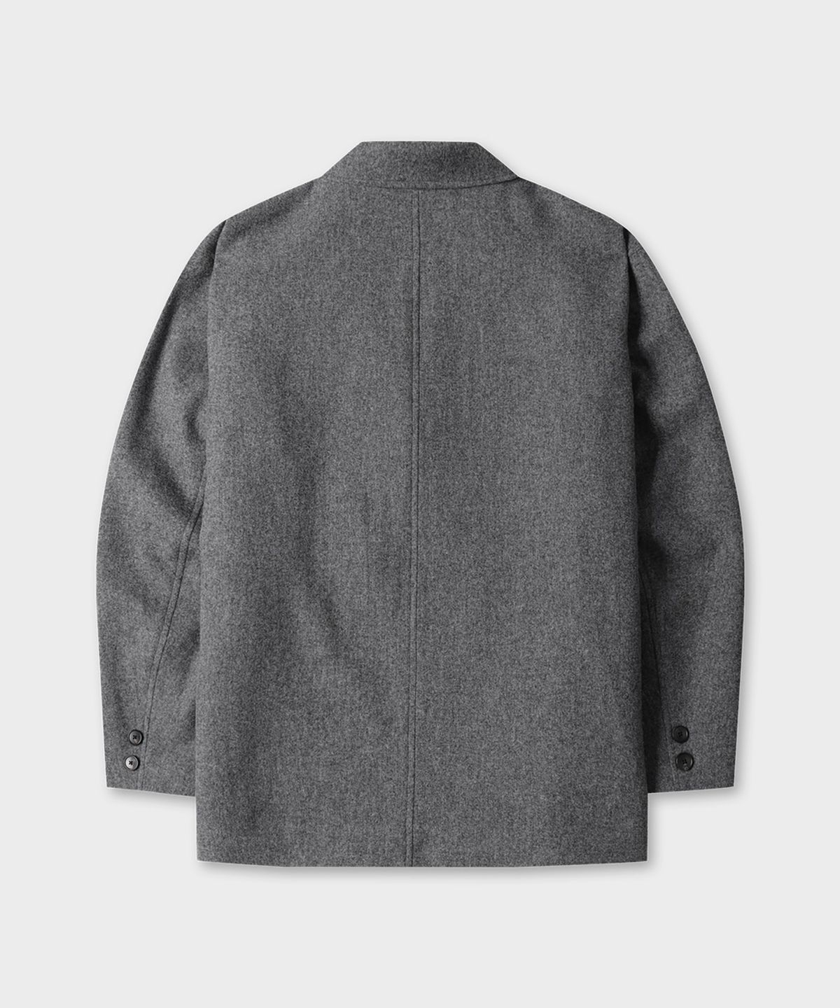 테일던(TAILDERN) Orson Flannel Double Jacket Grey
