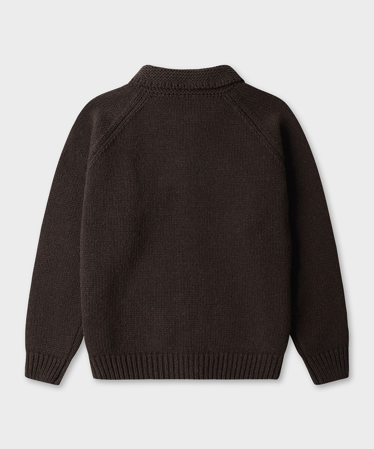 테일던(TAILDERN) Grace Cowichan Cardigan Brown