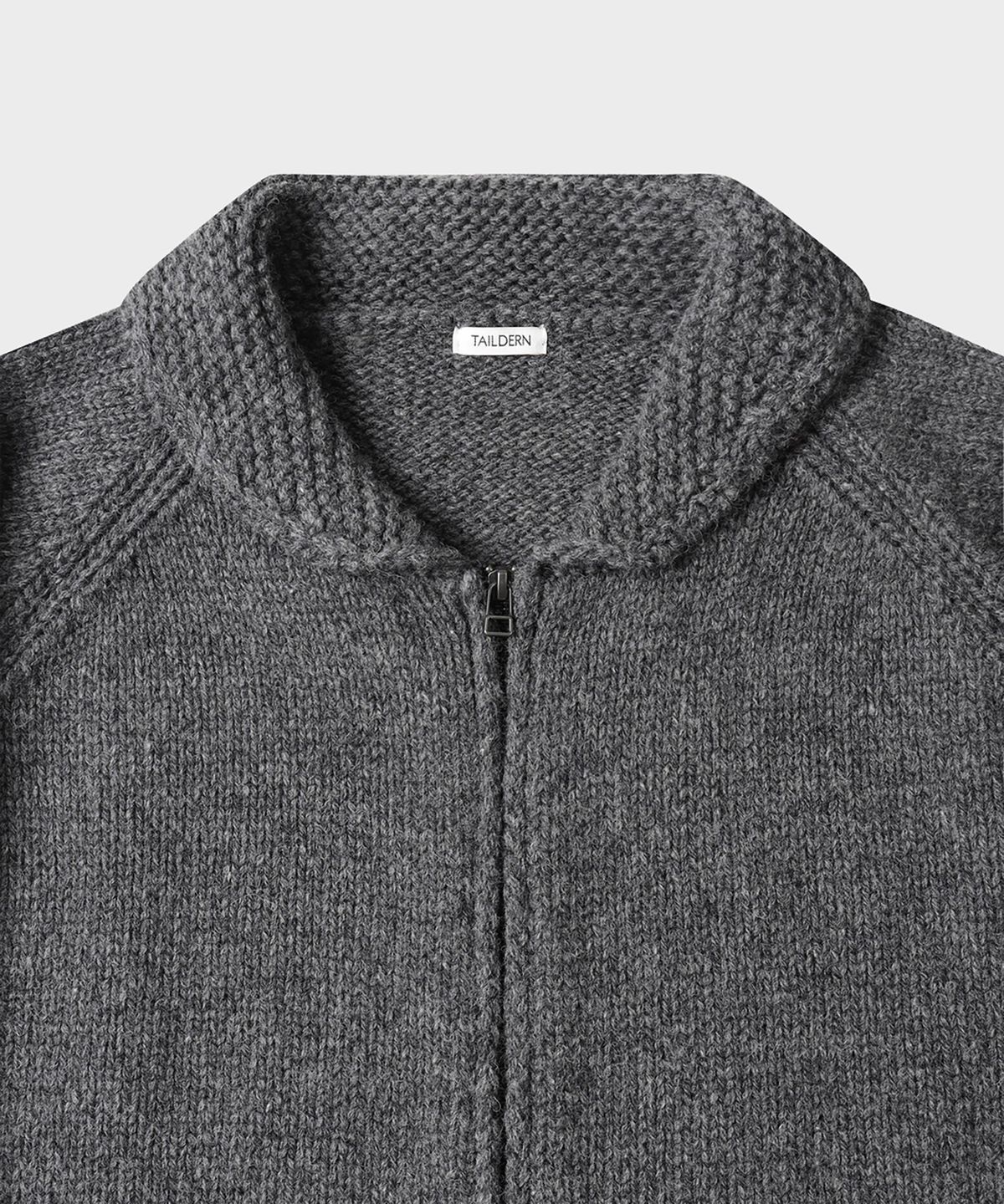 테일던(TAILDERN) Grace Cowichan Cardigan Grey