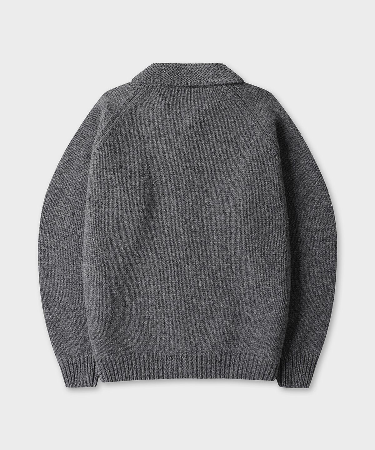 테일던(TAILDERN) Grace Cowichan Cardigan Grey