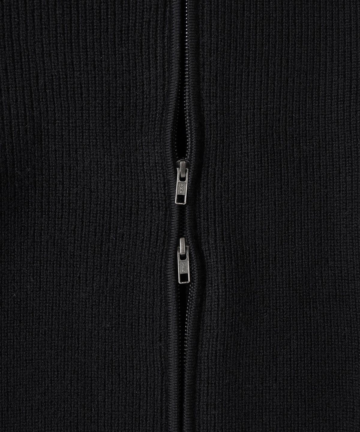 테일던(TAILDERN) Shawn Wool Hooded Zip Up Black