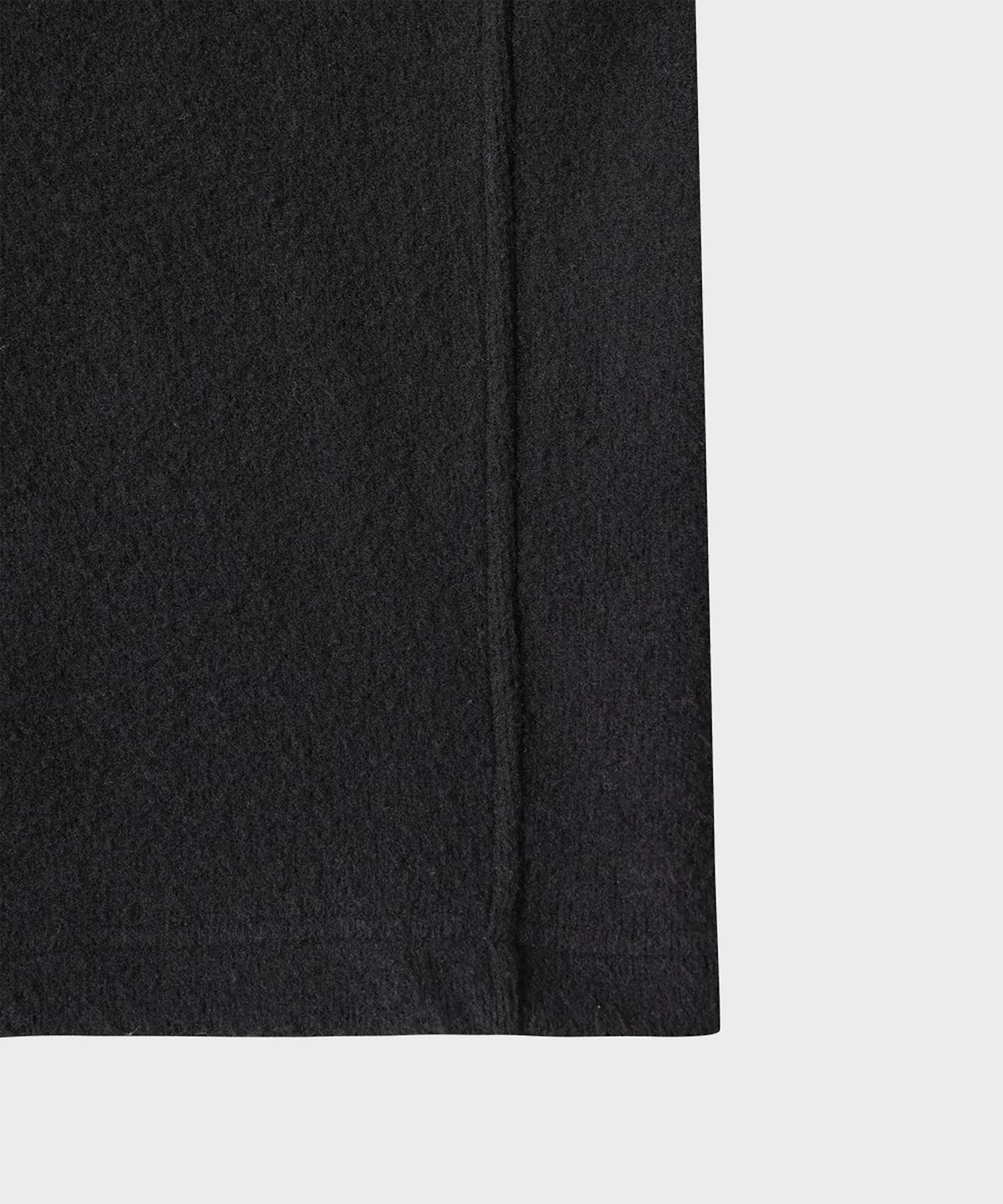 테일던(TAILDERN) Light Fleece Quarter zip shirts Black