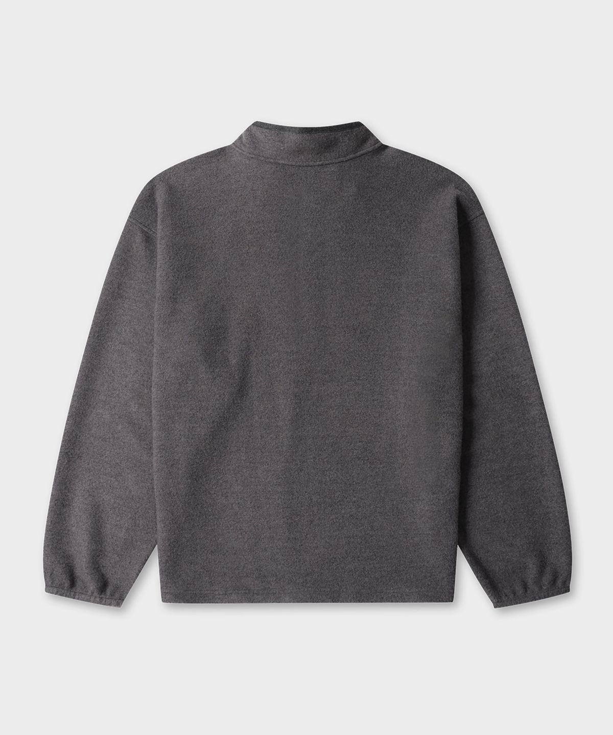 테일던(TAILDERN) Light Fleece Quarter zip shirts Grey