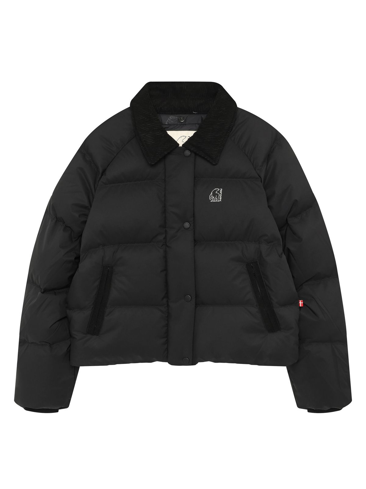 노르디스크(NORDISK) 올보르 DRY 크리스탈다운 후디 점퍼 - W_Black OWW26518Z1