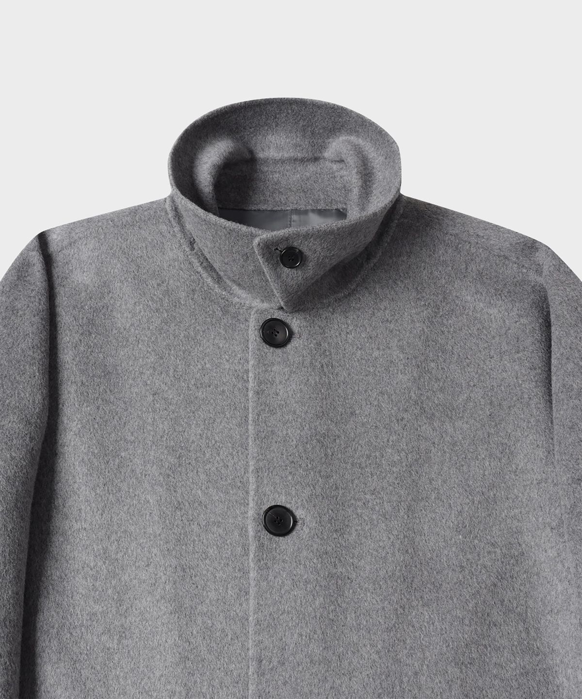 테일던(TAILDERN) Sander Wool Cash Handmade Half Coat Grey