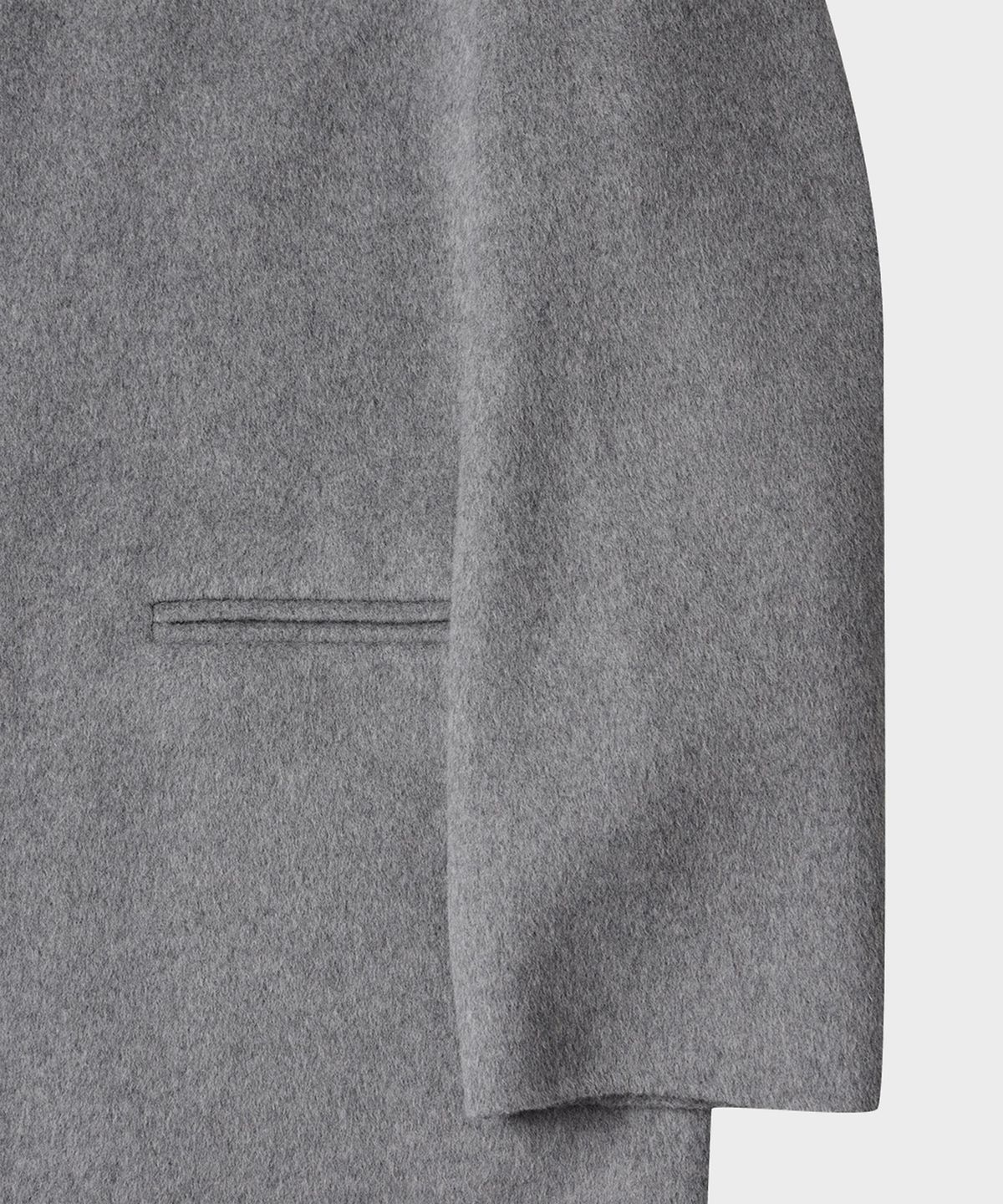 테일던(TAILDERN) Sander Wool Cash Handmade Half Coat Grey