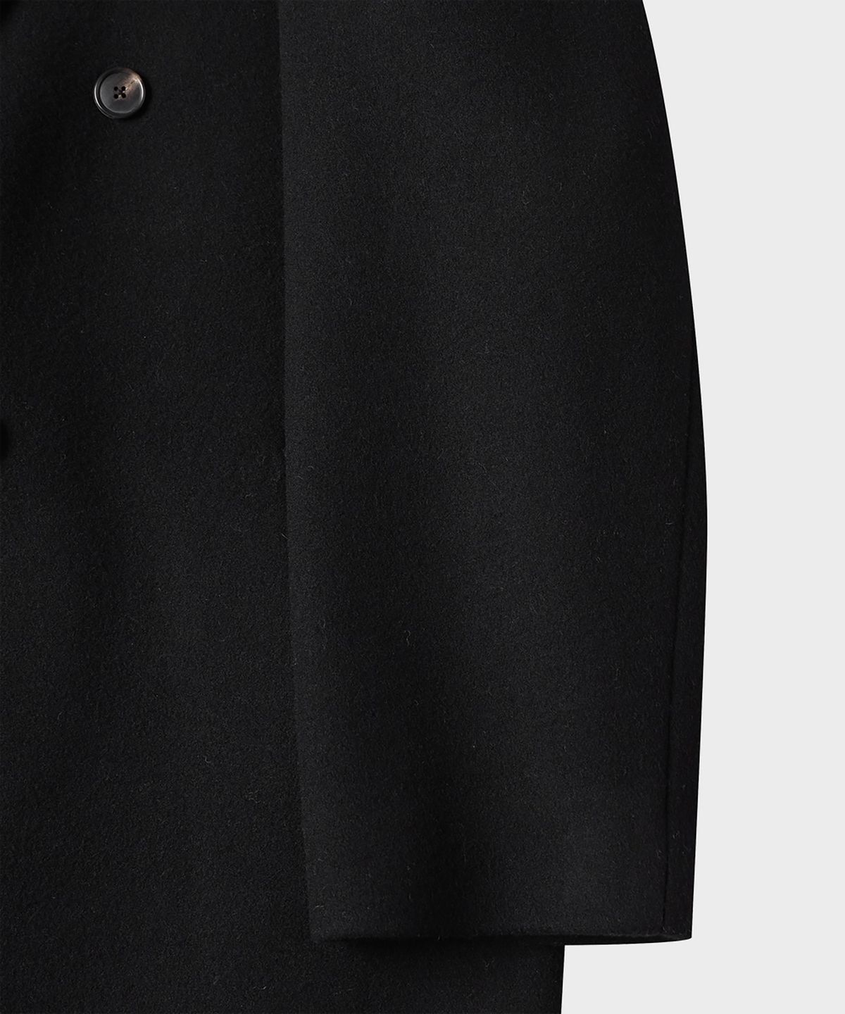 테일던(TAILDERN) Leonard Wool Cash Double Coat Black