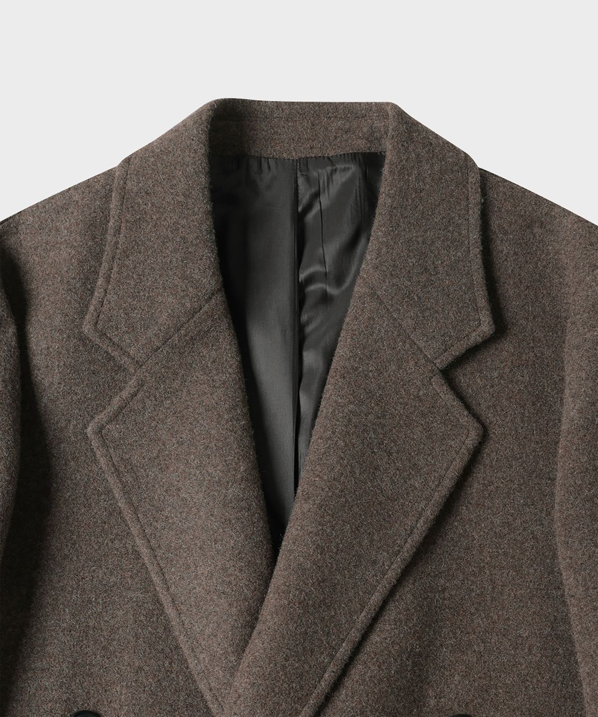 테일던(TAILDERN) Leonard Wool Cash Double Coat Cocoa