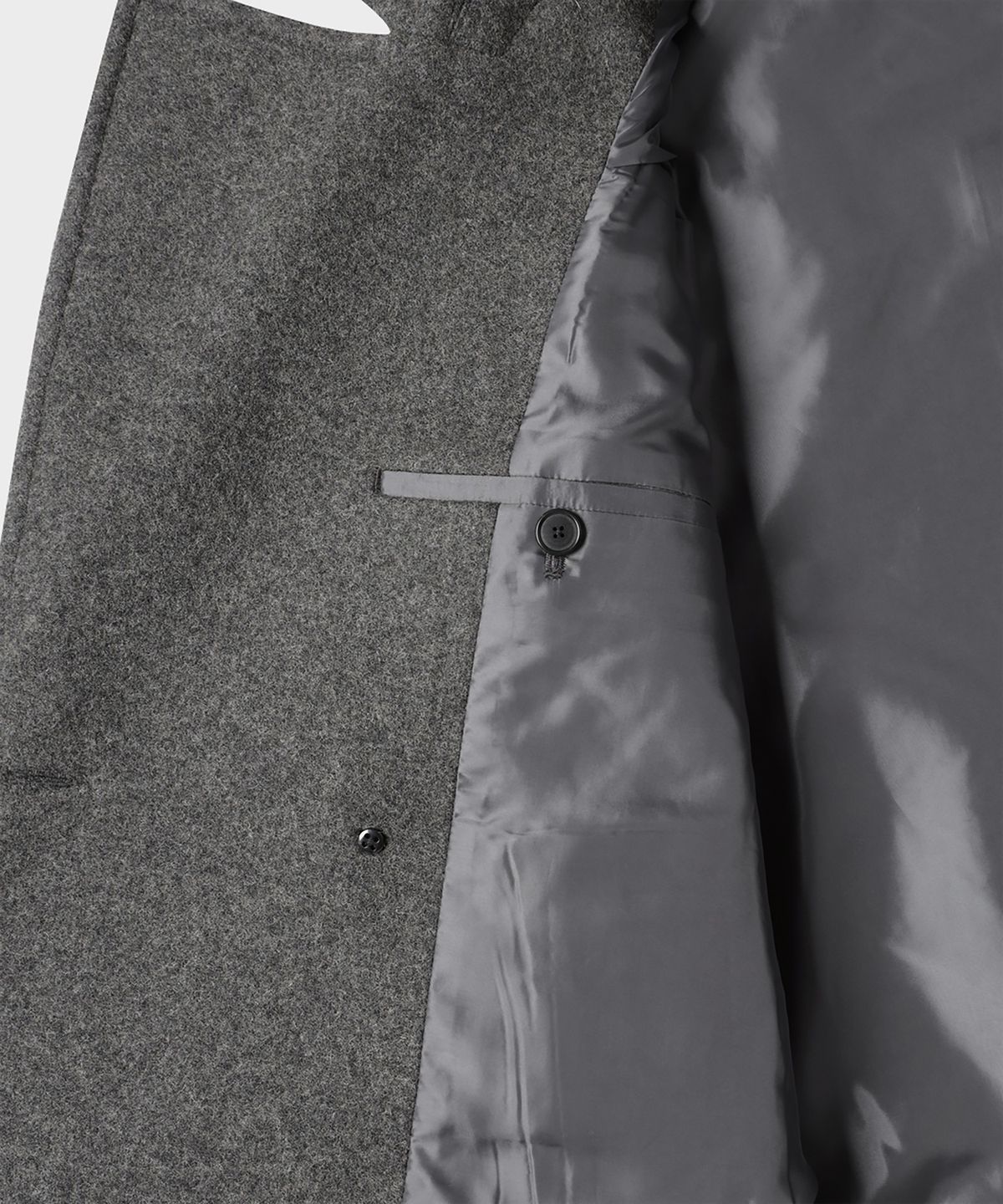 테일던(TAILDERN) Melville Wool Blend Peacoat Charcoal