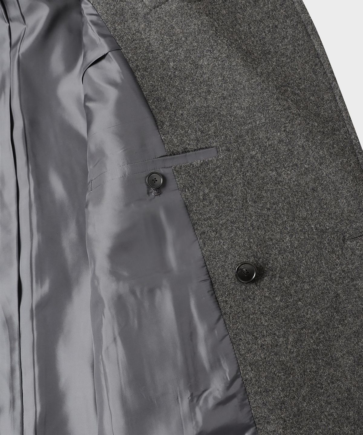 테일던(TAILDERN) Melville Wool Blend Peacoat Charcoal